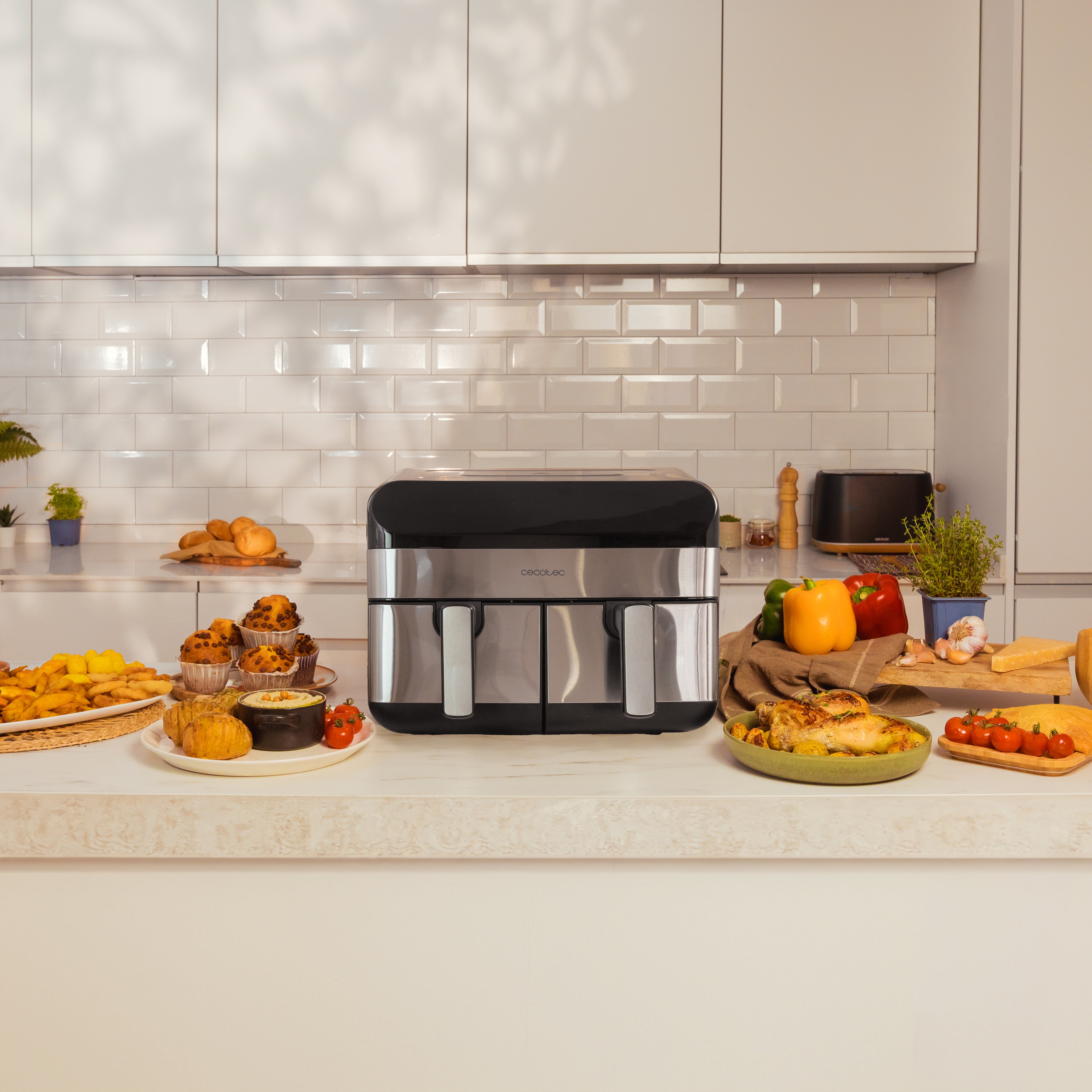 Cecotec Dubbele Airfryer XXL