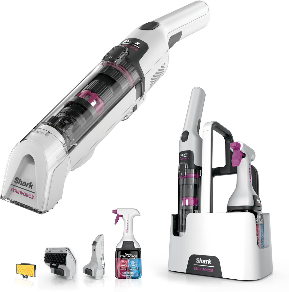 Shark StainForce Draadloze Handzame Vlekkenverwijderaar - HX100EUT