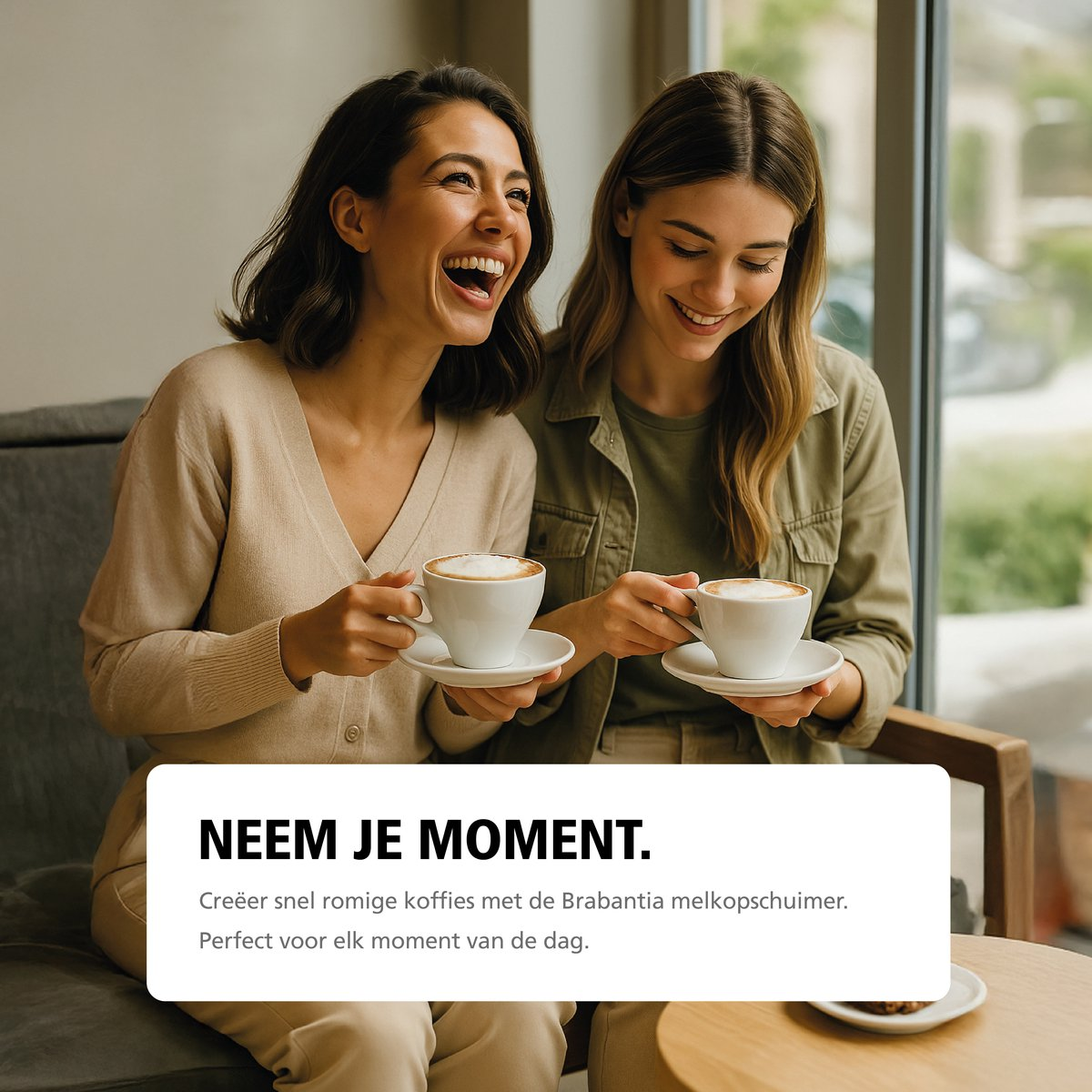 Brabantia Elektrische Melkopschuimer - BBEK1048SB