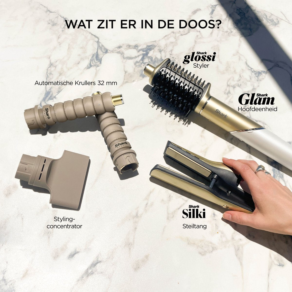 Shark Glam 4-in-1 Multistyler en Föhn - HD6041SEU