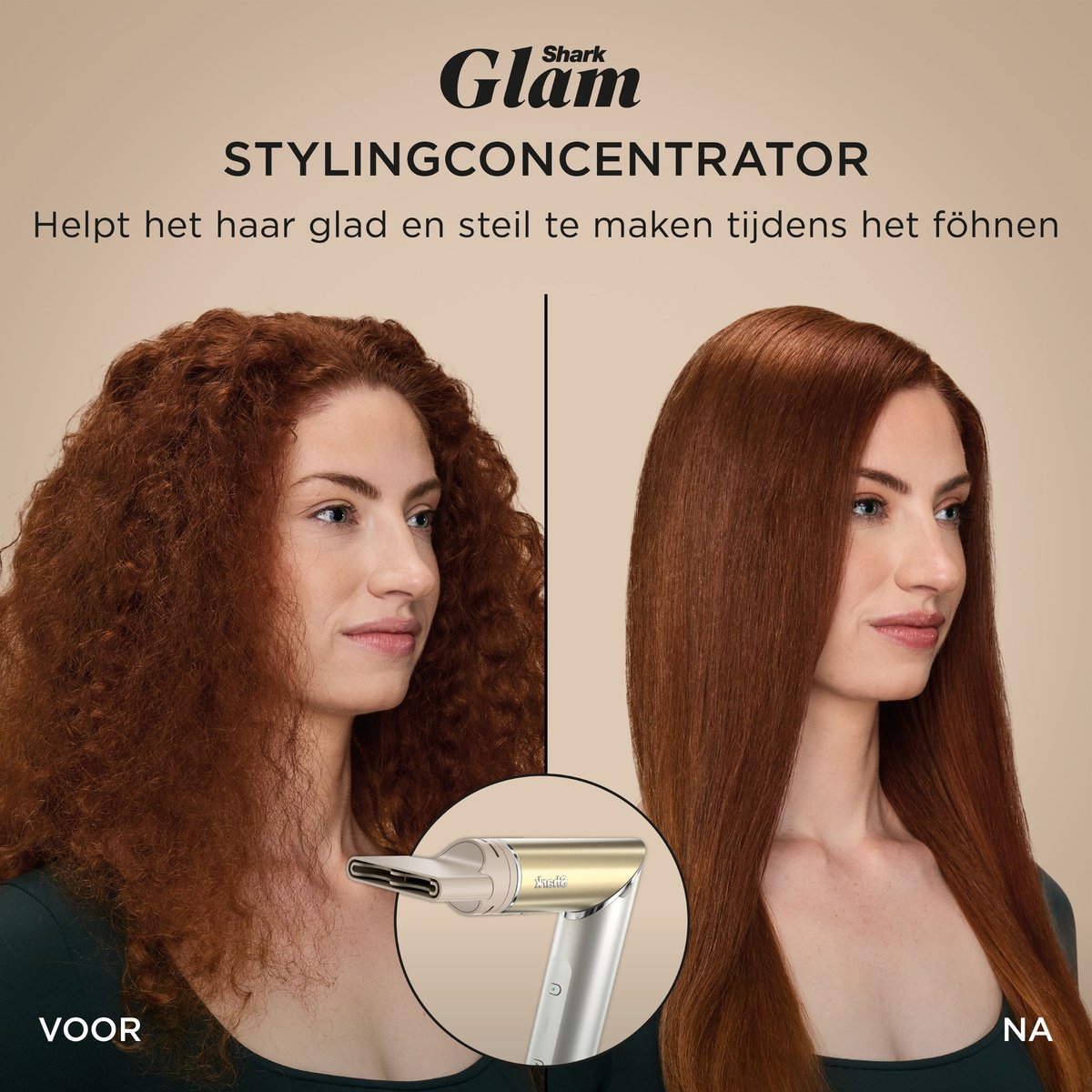 Shark Glam 5-in-1 Multistyler en Föhn - HD6052SEU