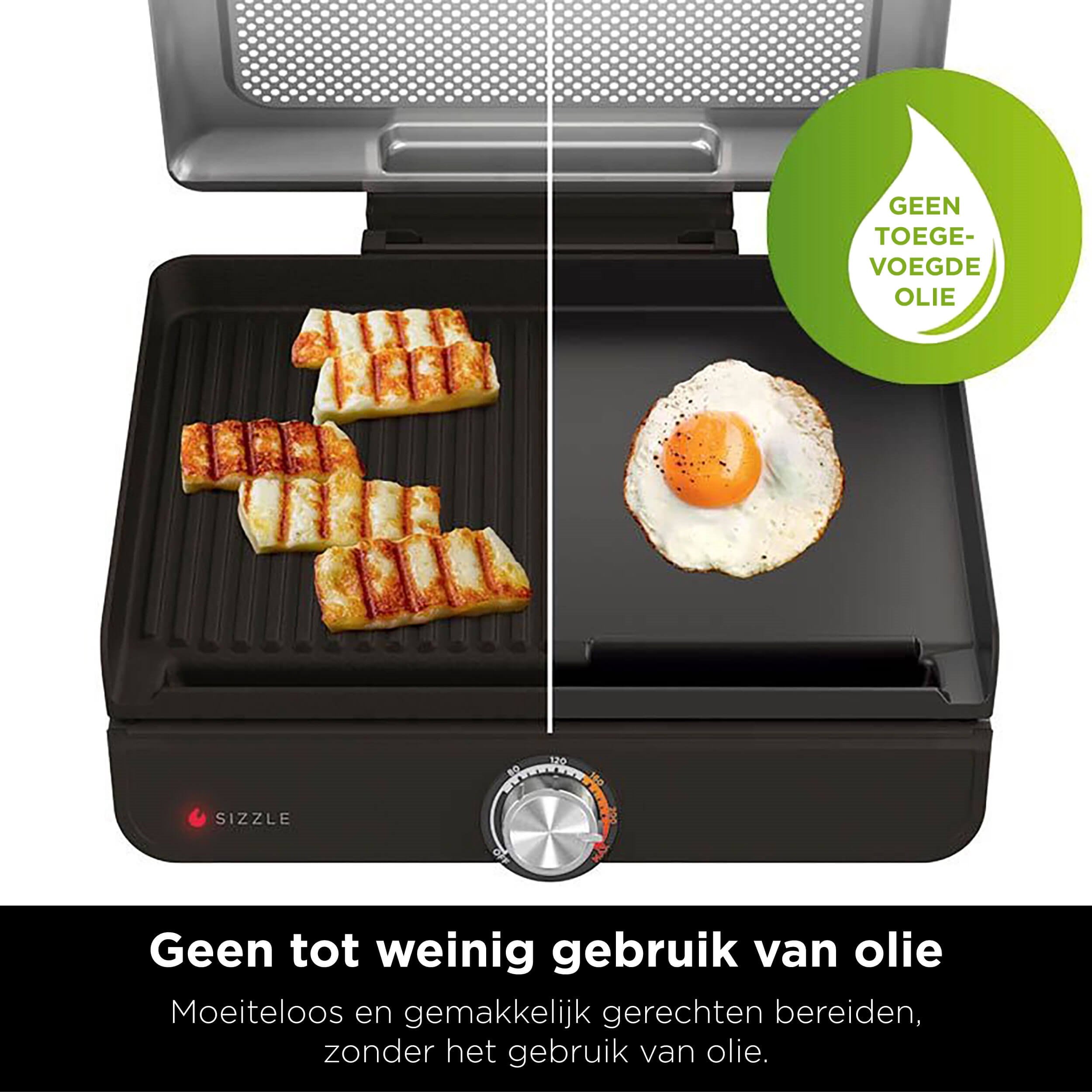 Ninja Rookvrije Grill en Bakplaat - Contactgrill - GR101EU
