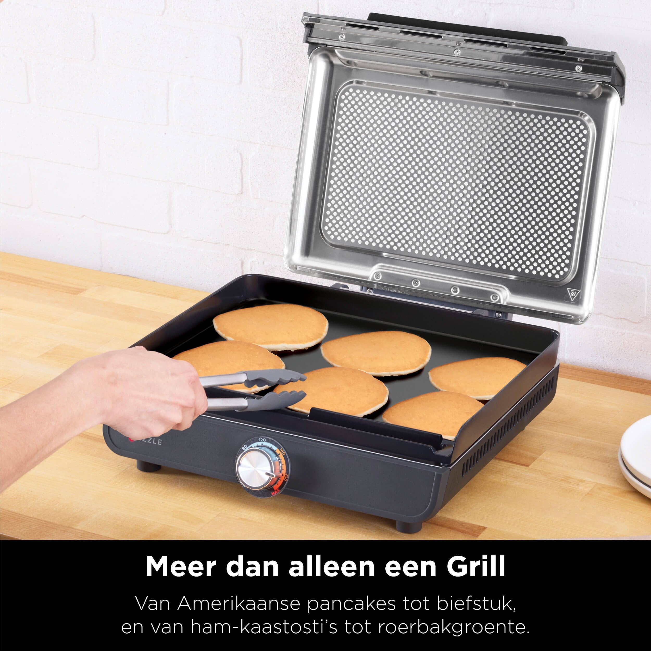 Ninja Rookvrije Grill en Bakplaat - Contactgrill - GR101EU