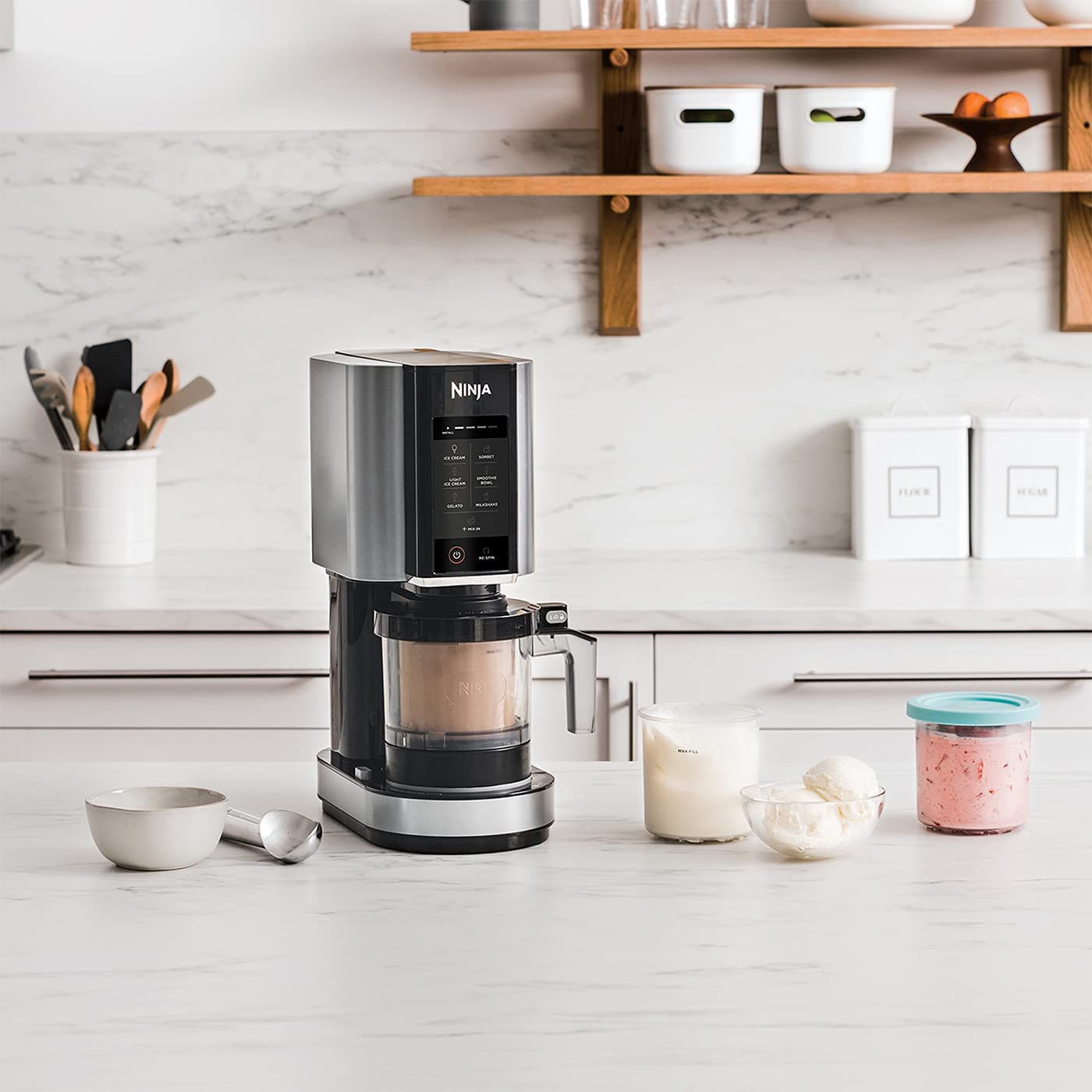 Twee Originele Creami IJsbekers NC300EU - XSK2PNT300EUK