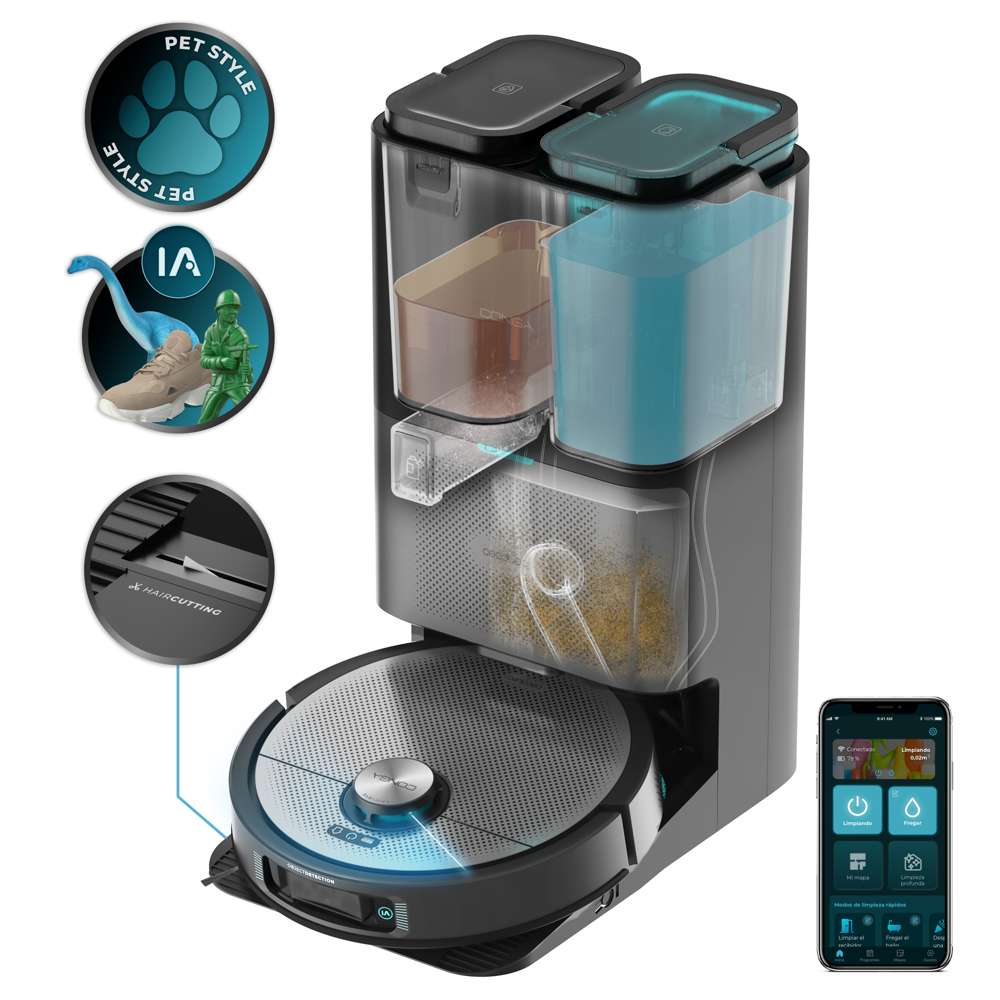 Cecotec Conga ProAI Infinity Robotstofzuiger