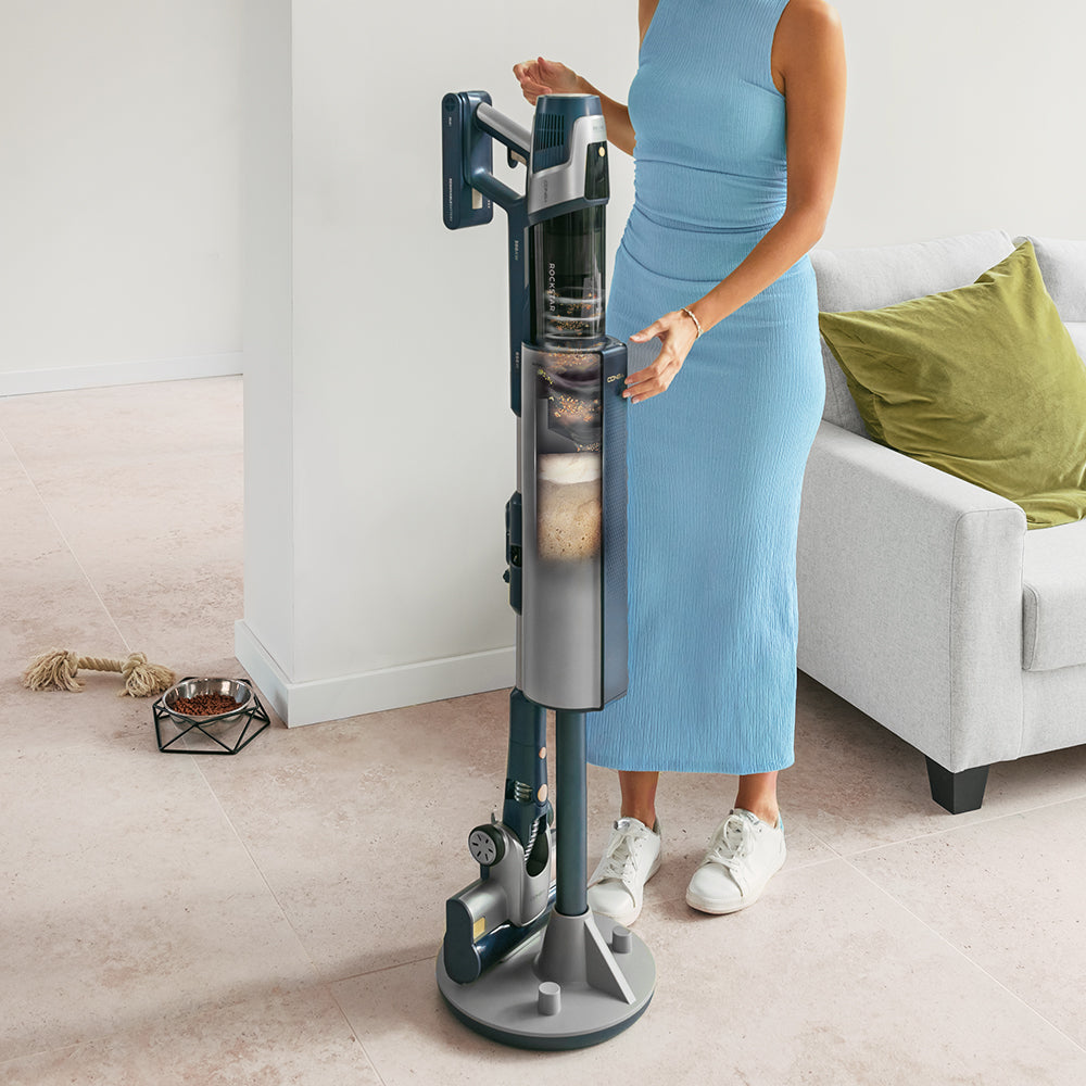 Cecotec Rockstar Odyssey Draadloze Steelstofzuiger met Laad/Leegstation