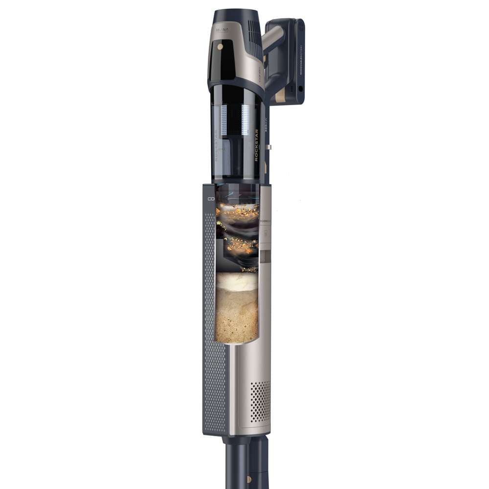 Cecotec Rockstar Odyssey Draadloze Steelstofzuiger met Laad/Leegstation