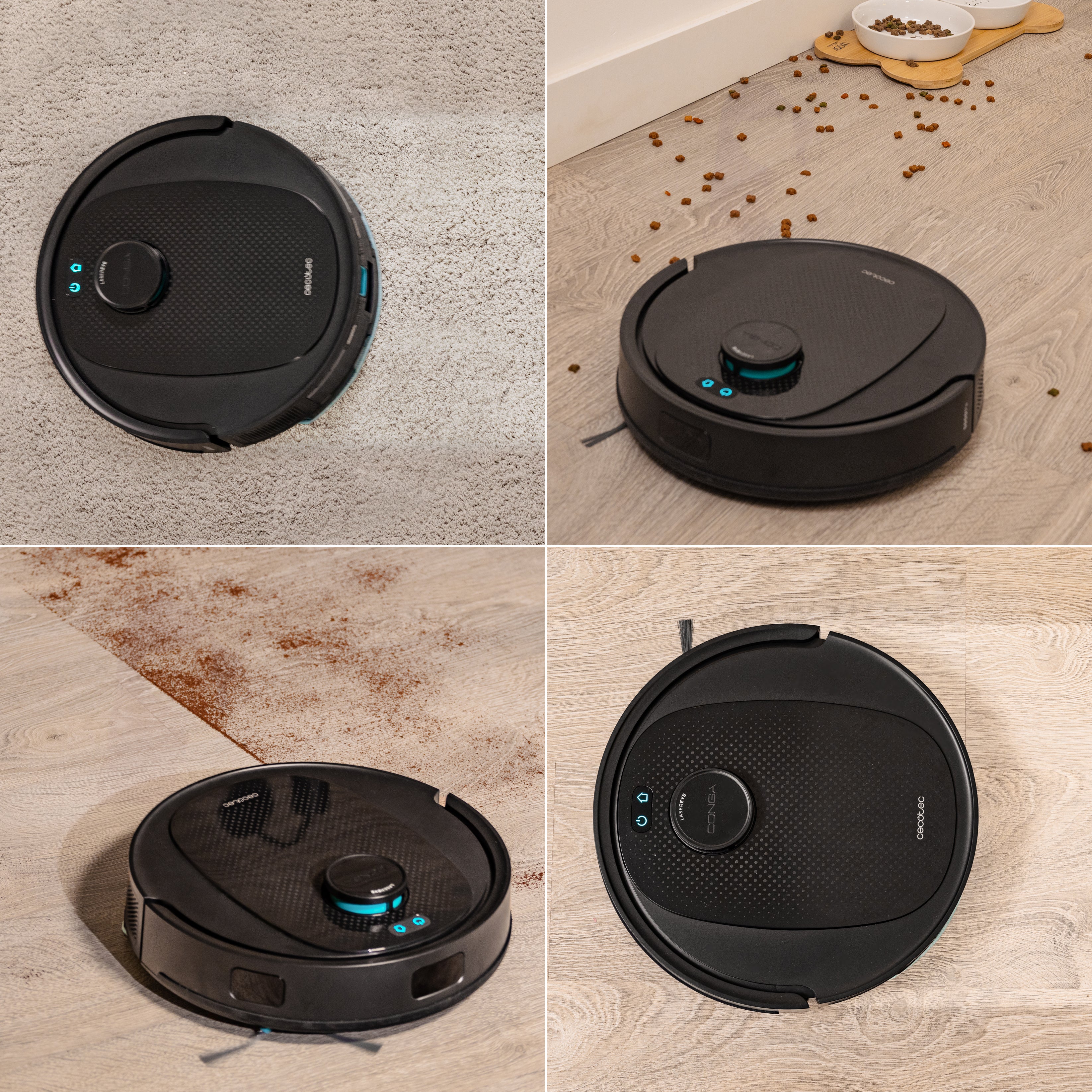 Cecotec Immortal Max Robotstofzuiger met Dweilfunctie en Laadstation