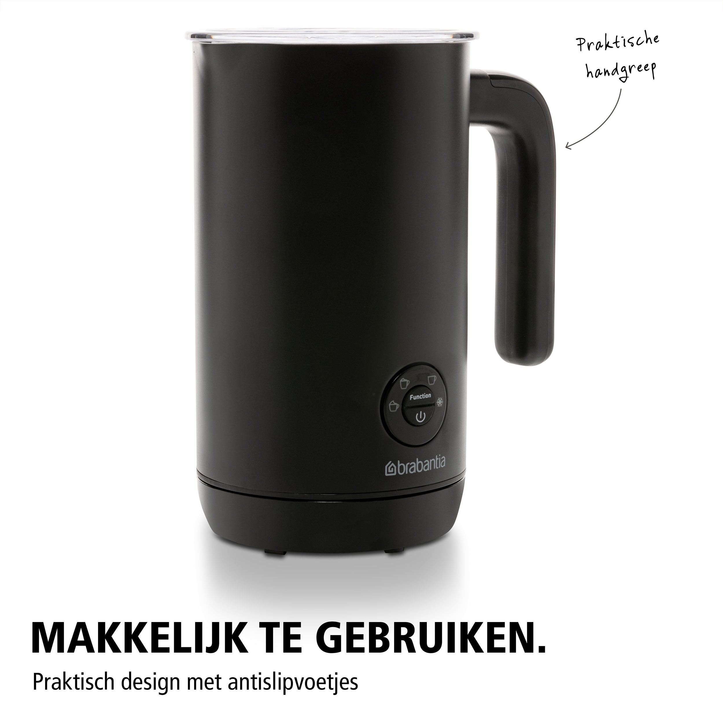 Brabantia Elektrische Melkopschuimer - BBEK1047