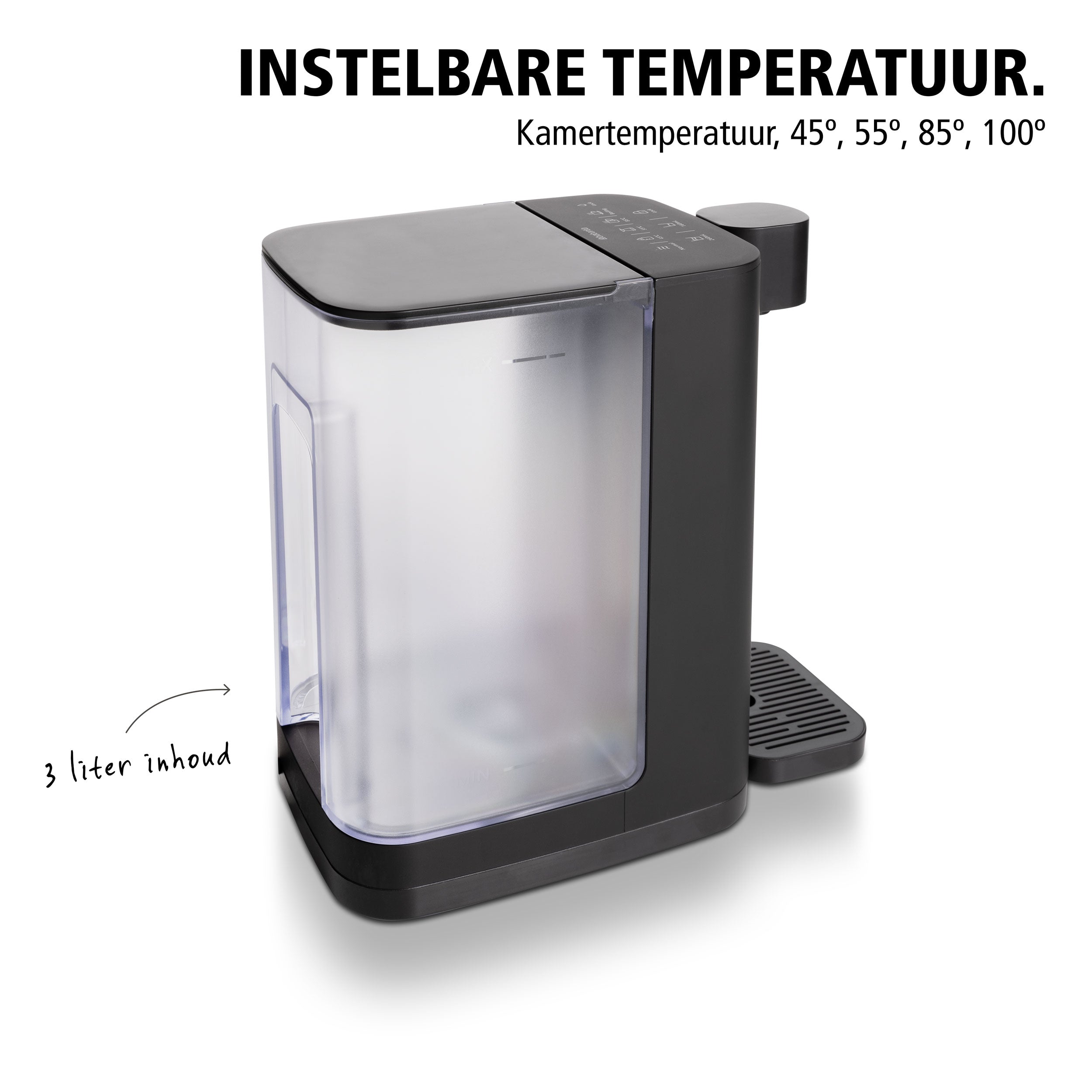 Brabantia Heetwaterdispenser - BBEK1101KBK