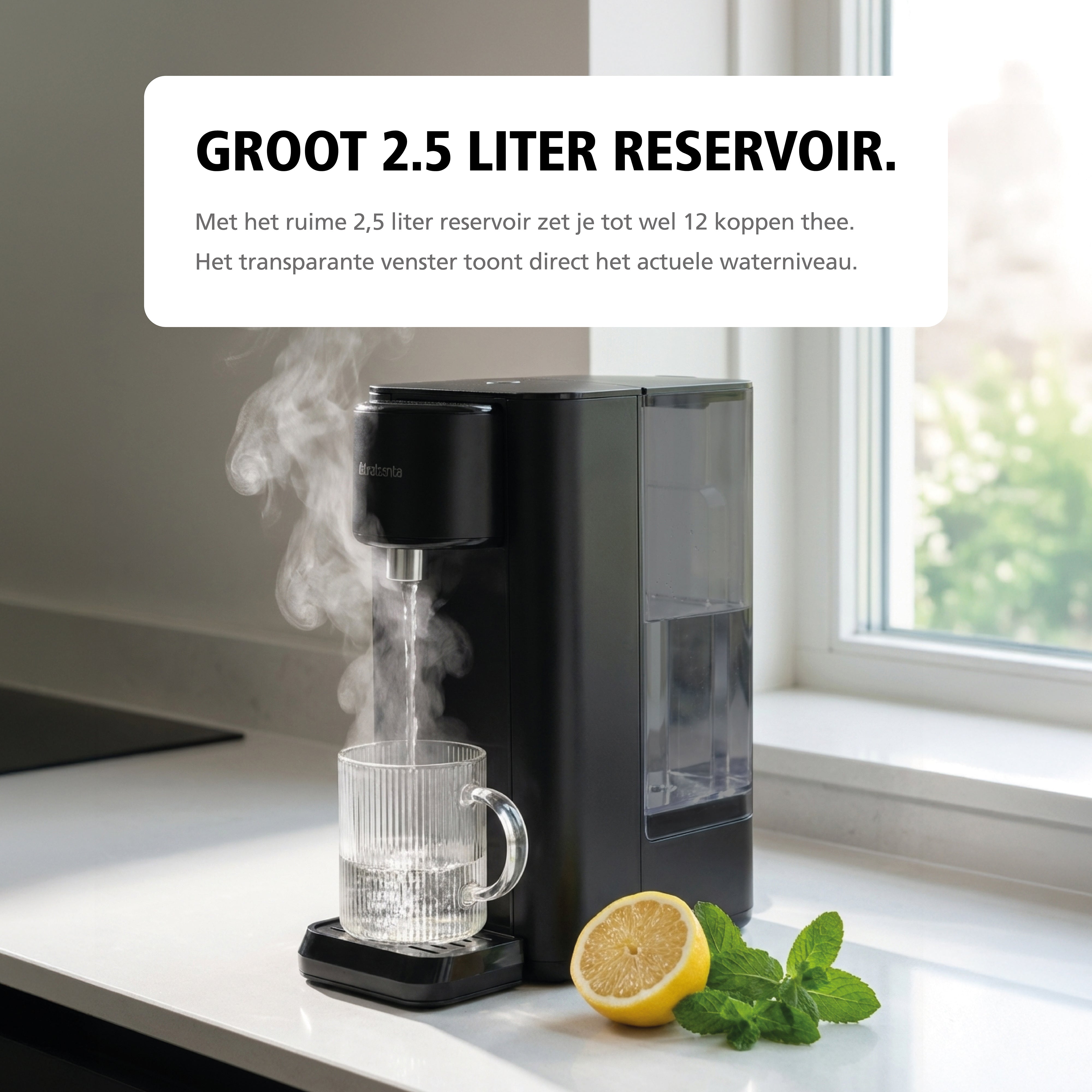 Brabantia Heetwaterdispenser - BBEK1103