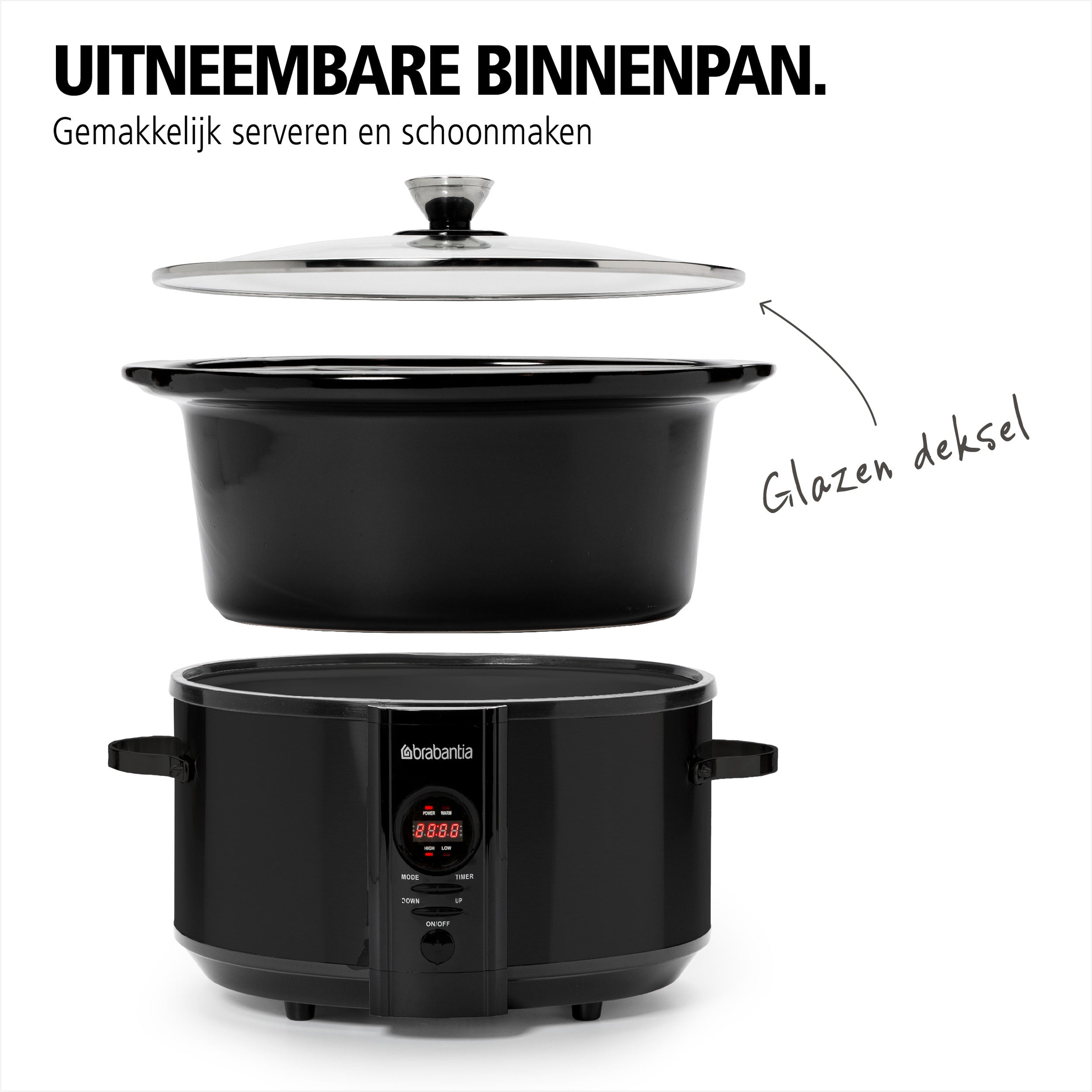 Brabantia Slowcooker - BBEK1083MB