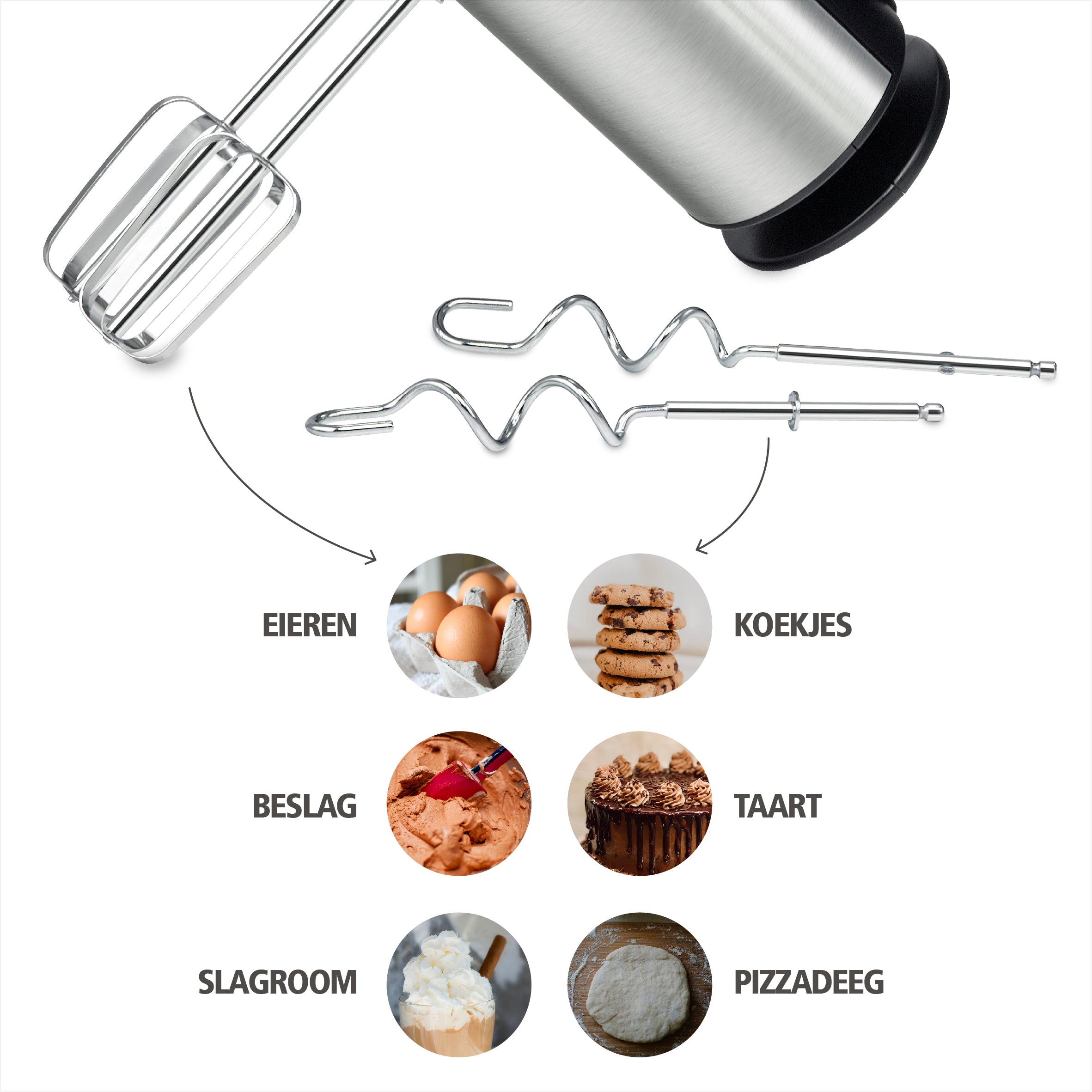 Brabantia Handmixer - BBEK1071