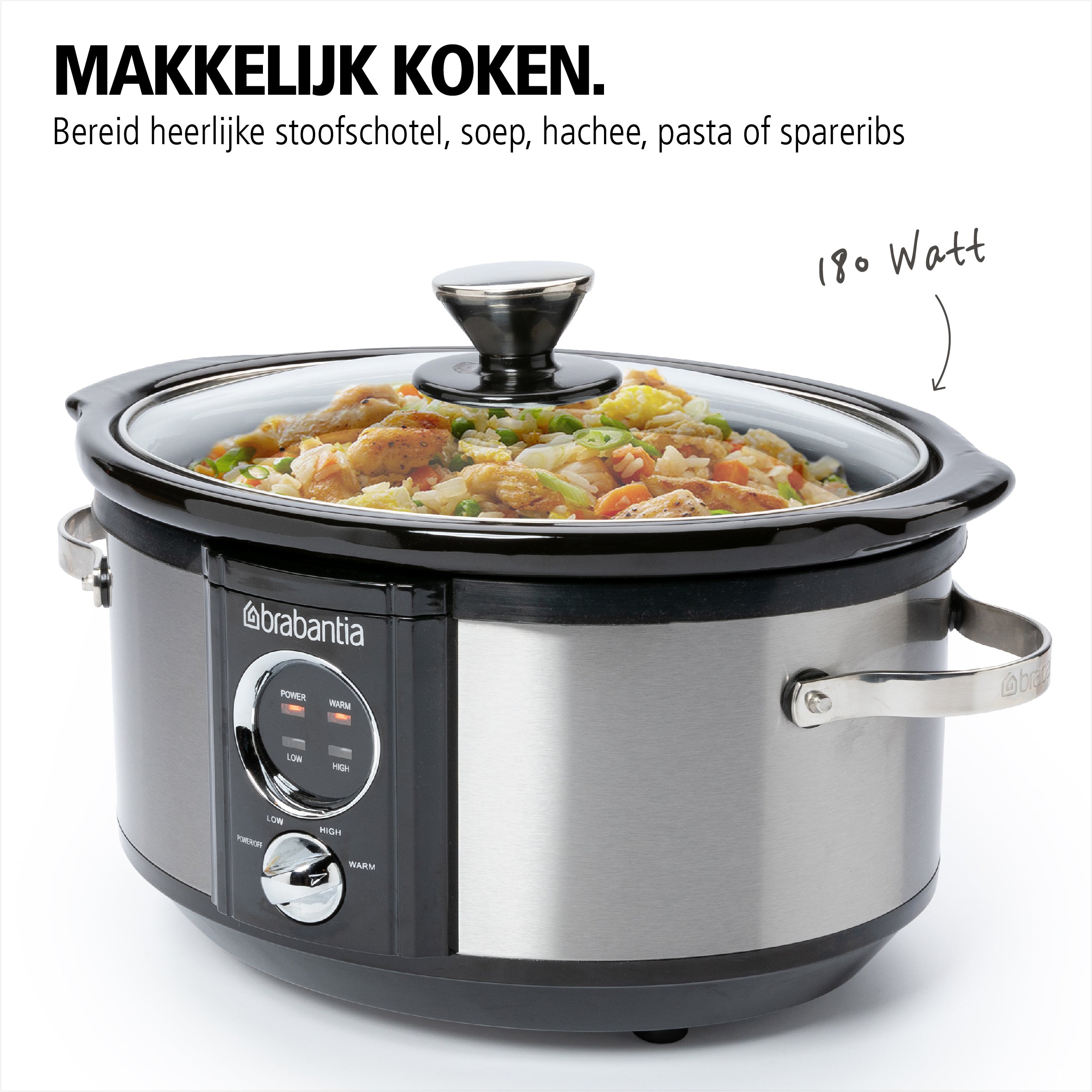 Brabantia BBEK1081 Slowcooker