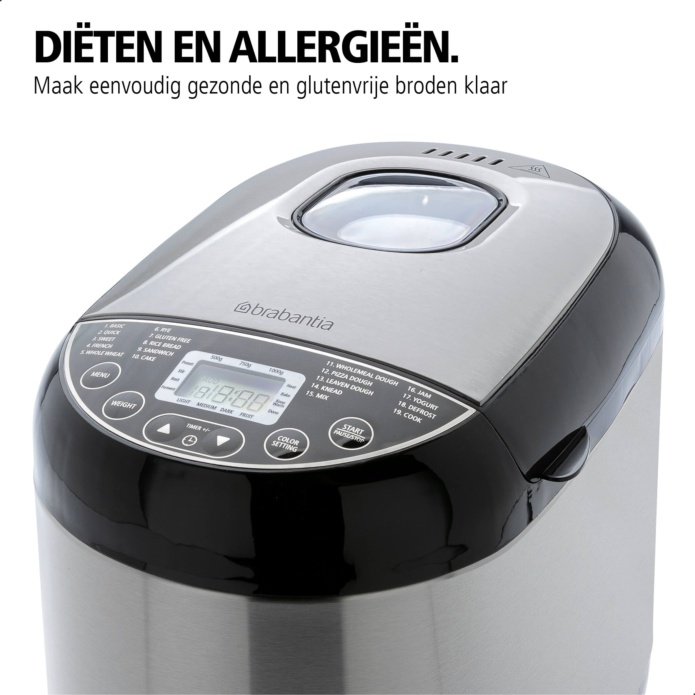 Brabantia BBEK1114 Broodbakmachine