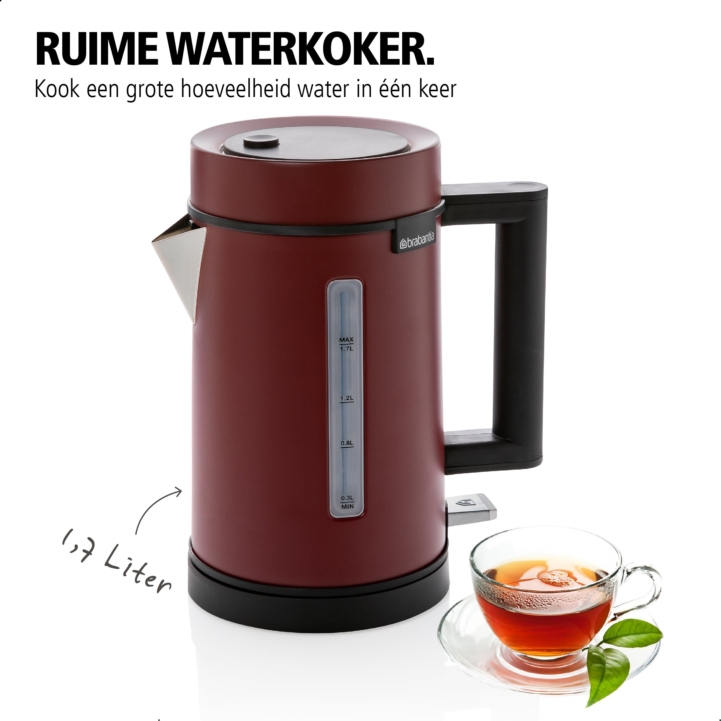 Brabantia D1S-6TRD Waterkoker