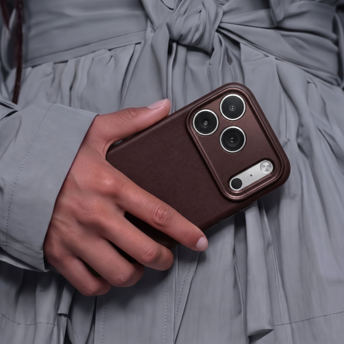 Leather Case | Chocolate Brown | iPhone 18 Pro Max | D27IPO18PMBC1CHB