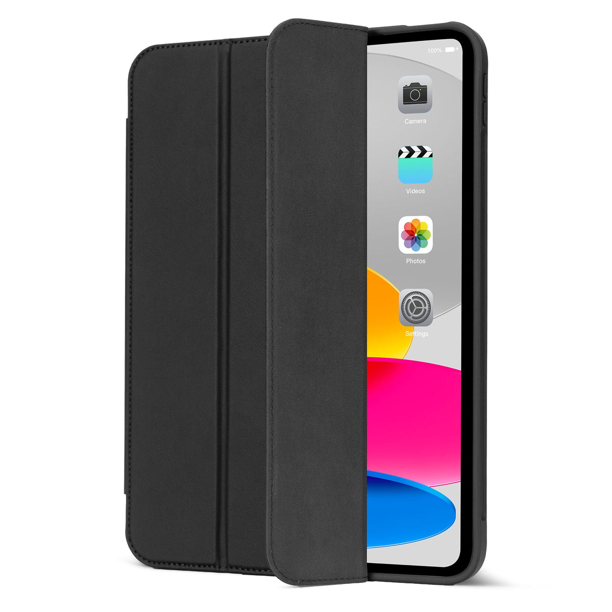 DECODED Silicone Slim iPad Case, Charcoal, iPad 10th & 11th gen