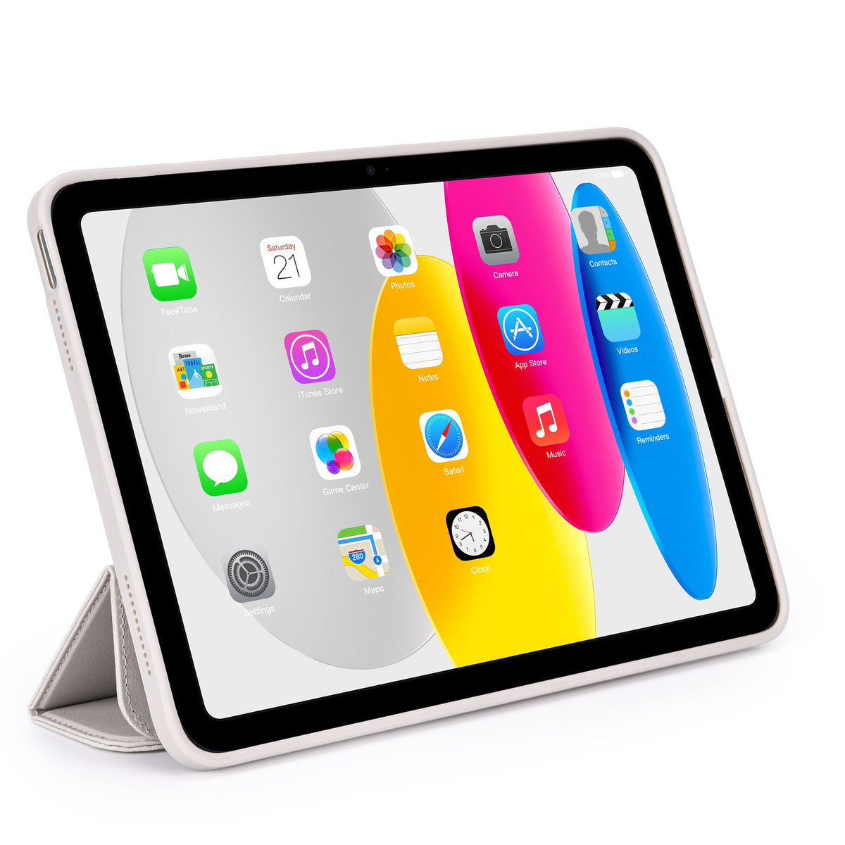 DECODED Silicone Slim iPad Case, Clay, iPad 10th & 11th gen