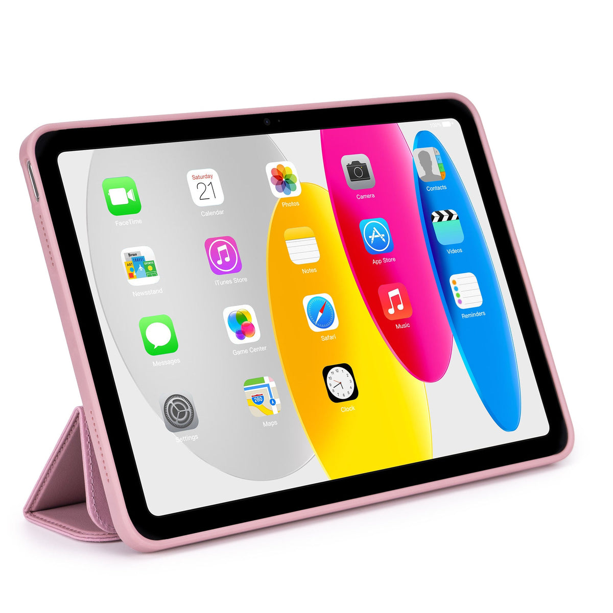 DECODED Silicone Slim iPad Case, Rosette, iPad 10th & 11th gen