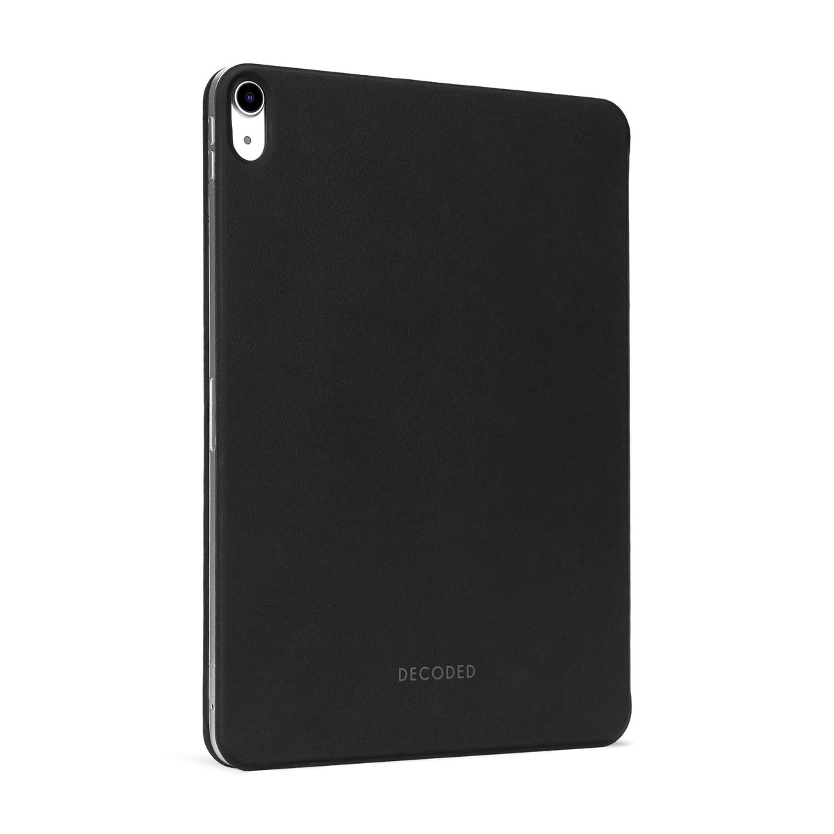 DECODED Silicone Slim Folio iPad Case, Charcoal, iPad 10th & 11th gen