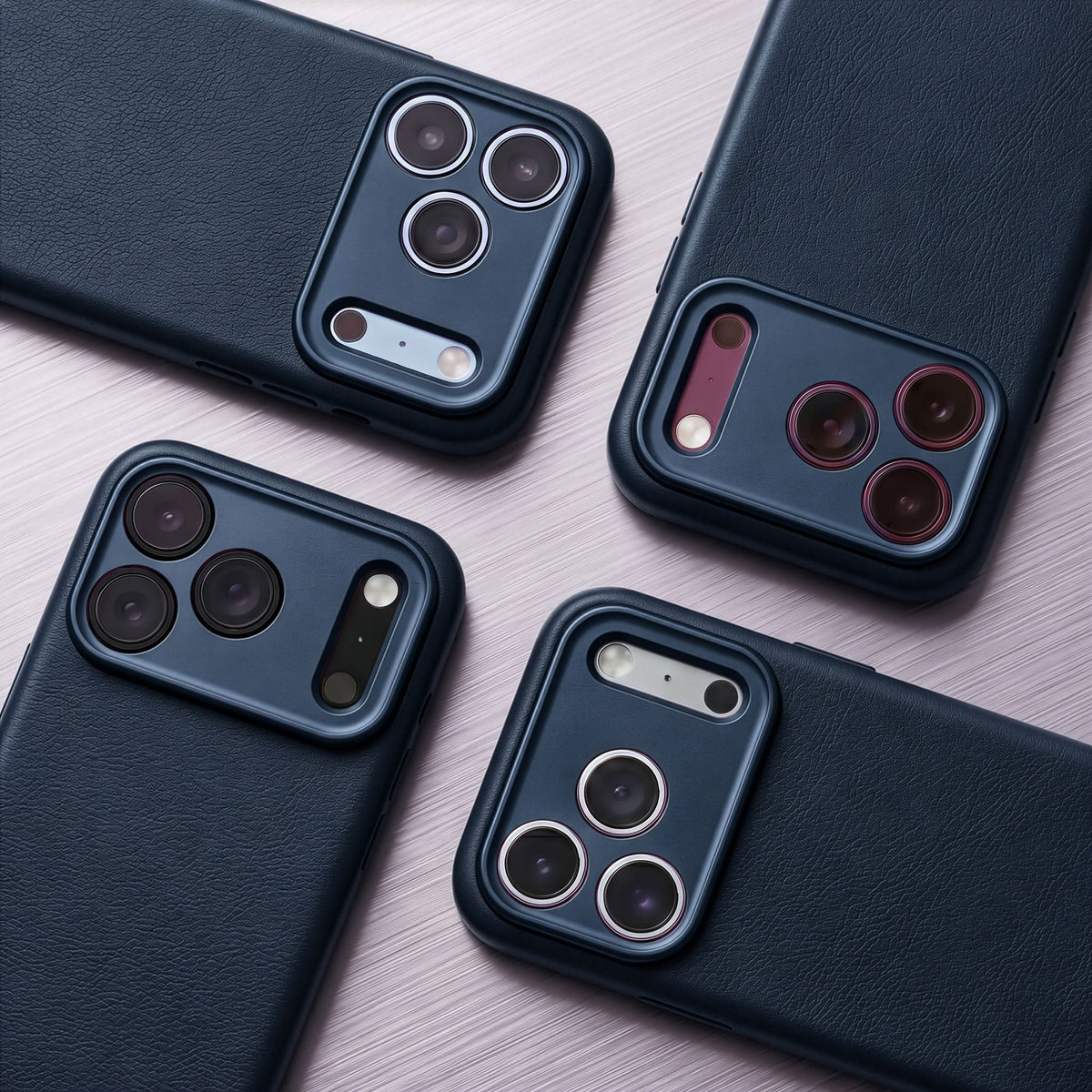 Leather Detachable Wallet Case | Midnight Blue | iPhone 18 Pro Max | D27IPO18PMDW5MT