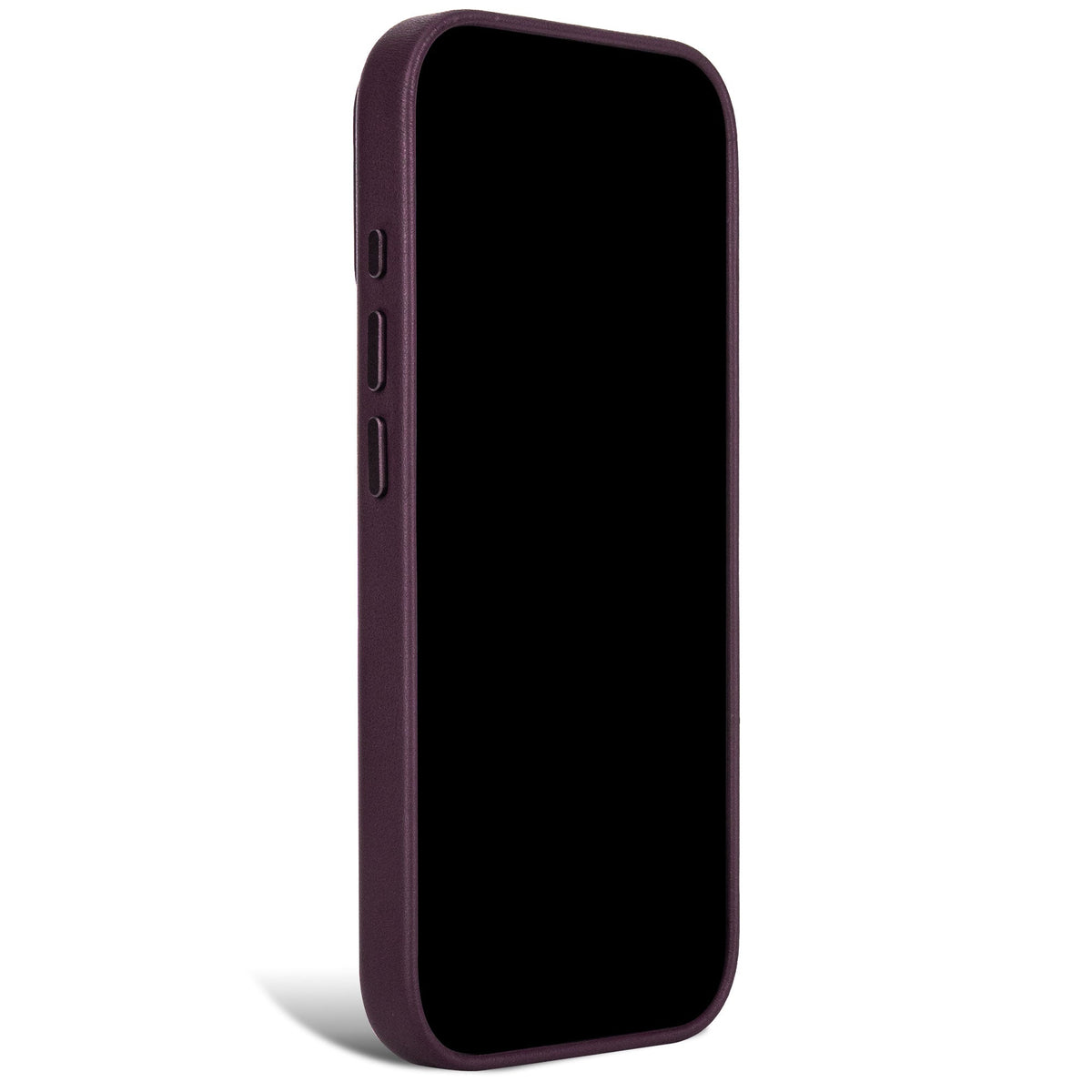 Leather Case | Burgundy Plum | iPhone 18 Pro | D27IPO18PBC1PM