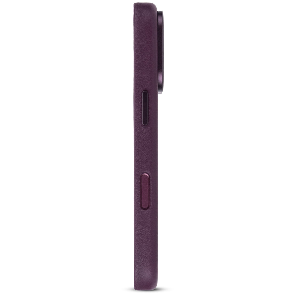 Leather Case | Burgundy Plum | iPhone 18 Pro | D27IPO18PBC1PM
