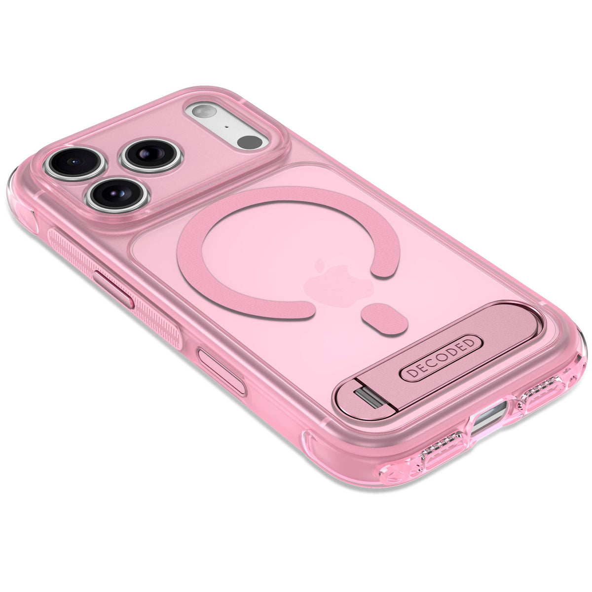 Hybrid Stand Case | Clear Pink | iPhone 18 Pro Max | D27IPO18PMBCS8STCK