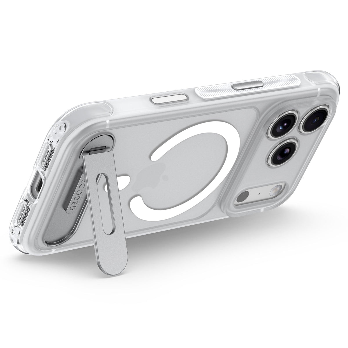 Hybrid Stand Case | Frosted White | iPhone 18 Pro | D27IPO18PBCS8STFE