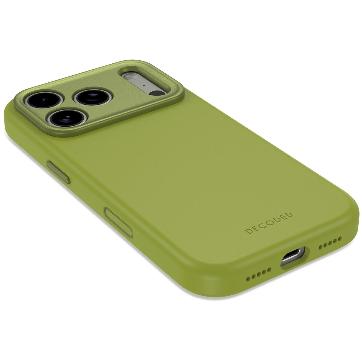 AntiMicrobial Silicone Case | Matcha Green | iPhone 18 Pro Max | D27IPO18PMBCS9MN