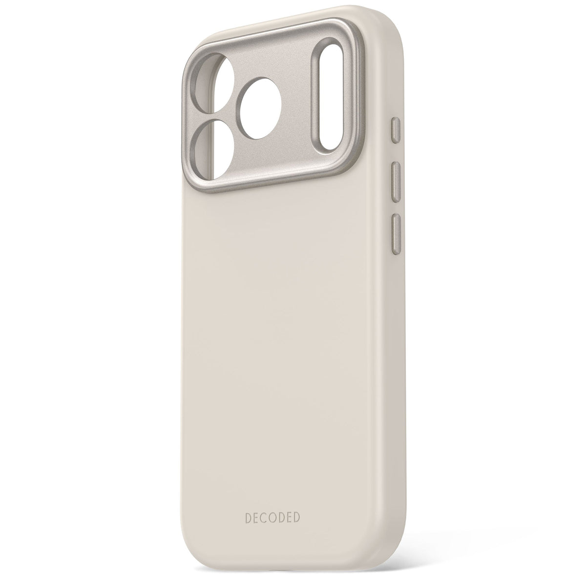 AntiMicrobial Silicone Case | Pebble Grey | iPhone 18 Pro | D27IPO18PBCS9PY