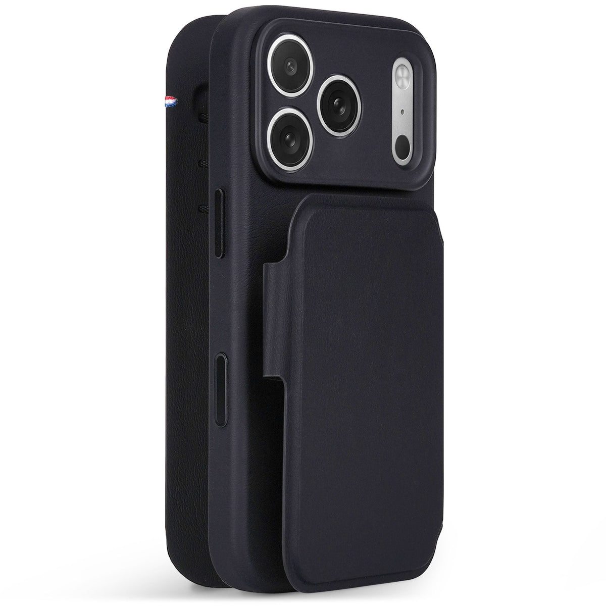 Textured Silicone Detachable Wallet | Phantom Black | iPhone 18 Pro | D27IPO18PDW4TSPK