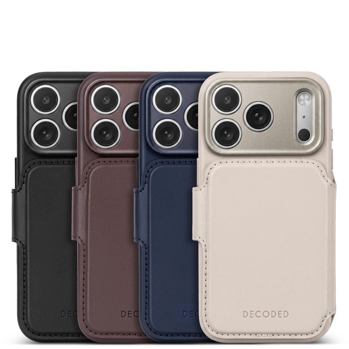 Leather Detachable Wallet Case | Taupe | iPhone 18 Pro | D27IPO18PDW5TE
