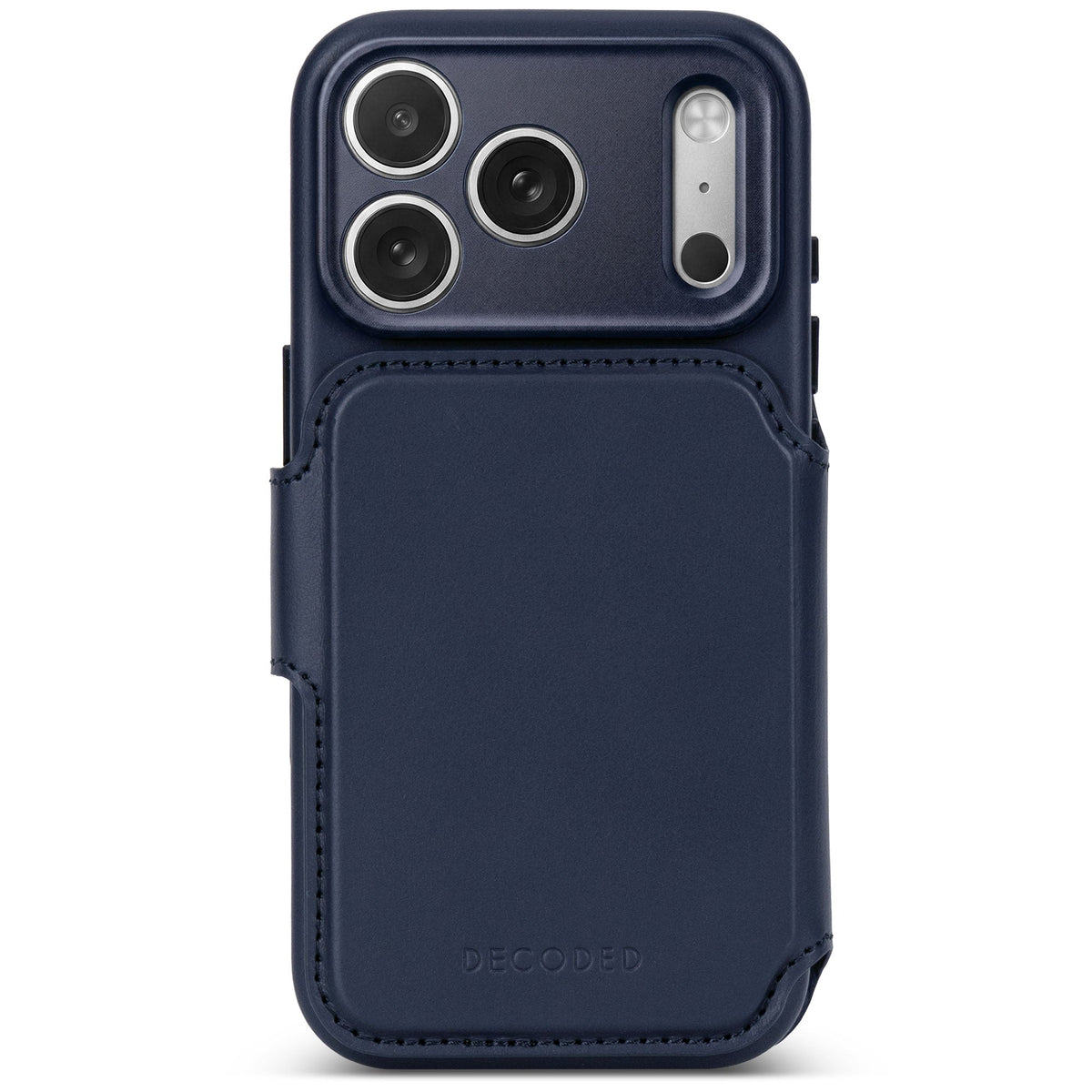 Leather Detachable Wallet Case | Midnight Blue | iPhone 18 Pro | D27IPO18PDW5MT
