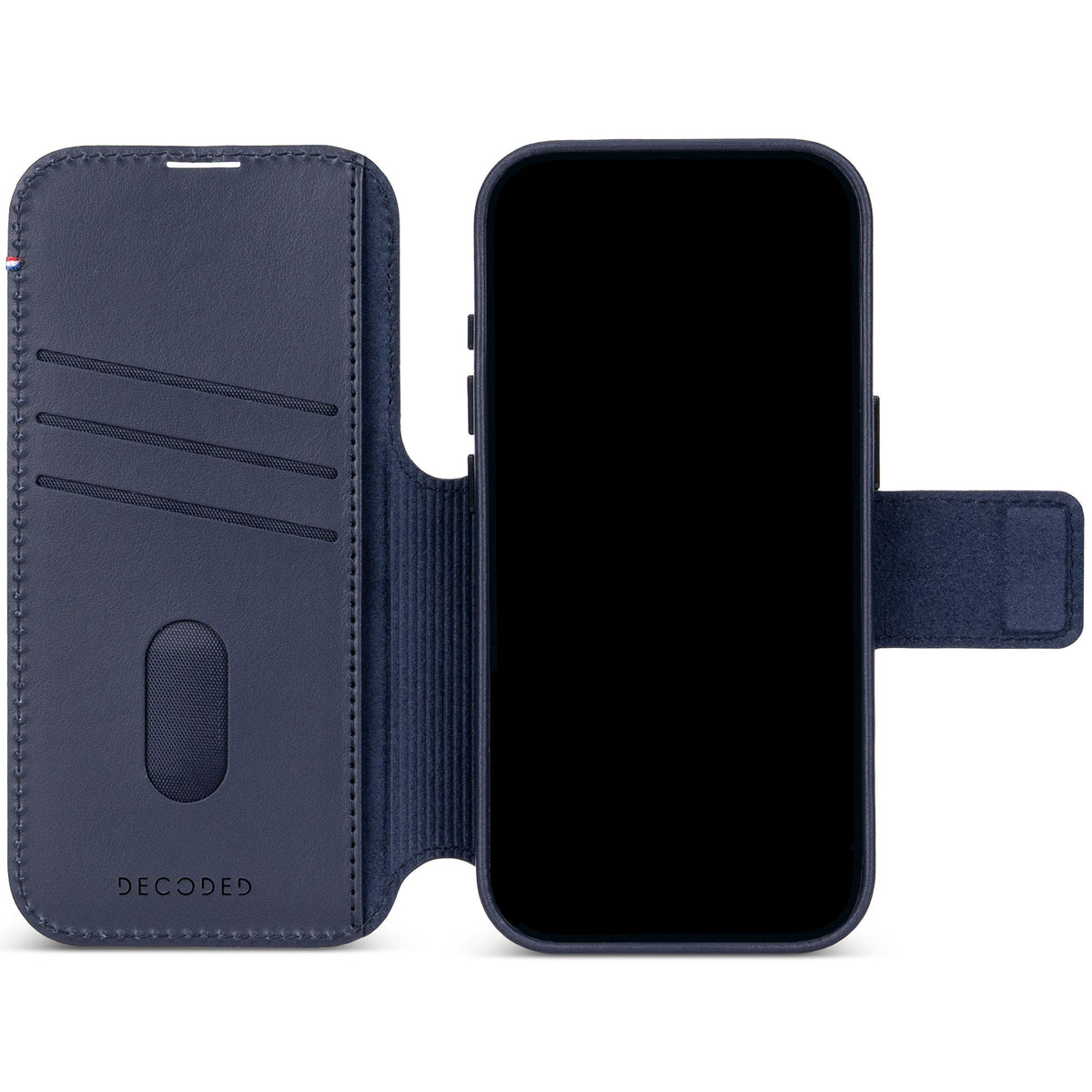 Leather Detachable Wallet Case | Midnight Blue | iPhone 18 Pro | D27IPO18PDW5MT