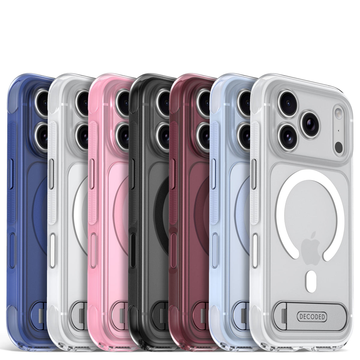 Hybrid Stand Case | Clear | iPhone 18 Pro Max | D27IPO18PMBCS8STCR