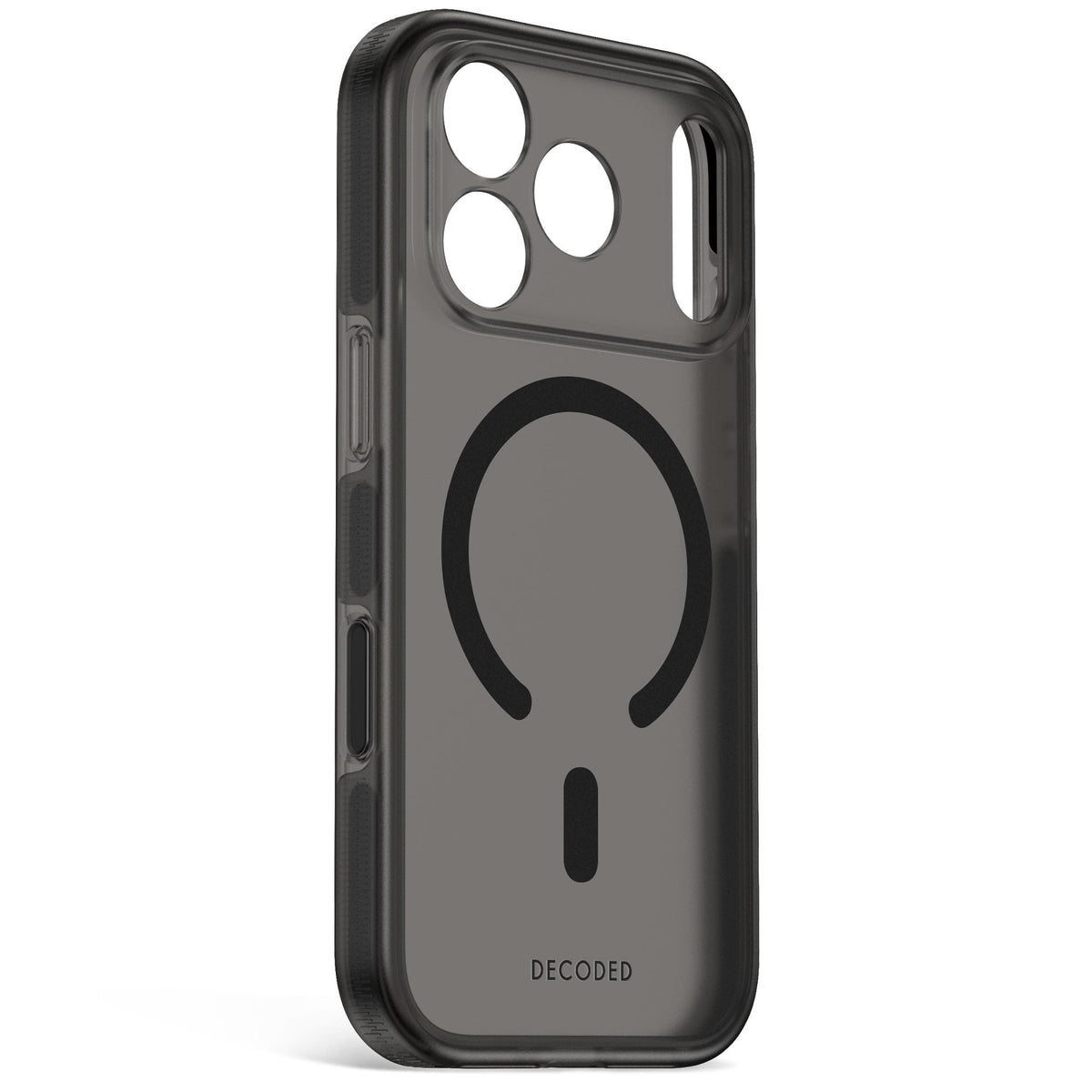 DropTec Clear Case | Frosted Black | iPhone 18 Pro Max | D27IPO18PMBCT2FK