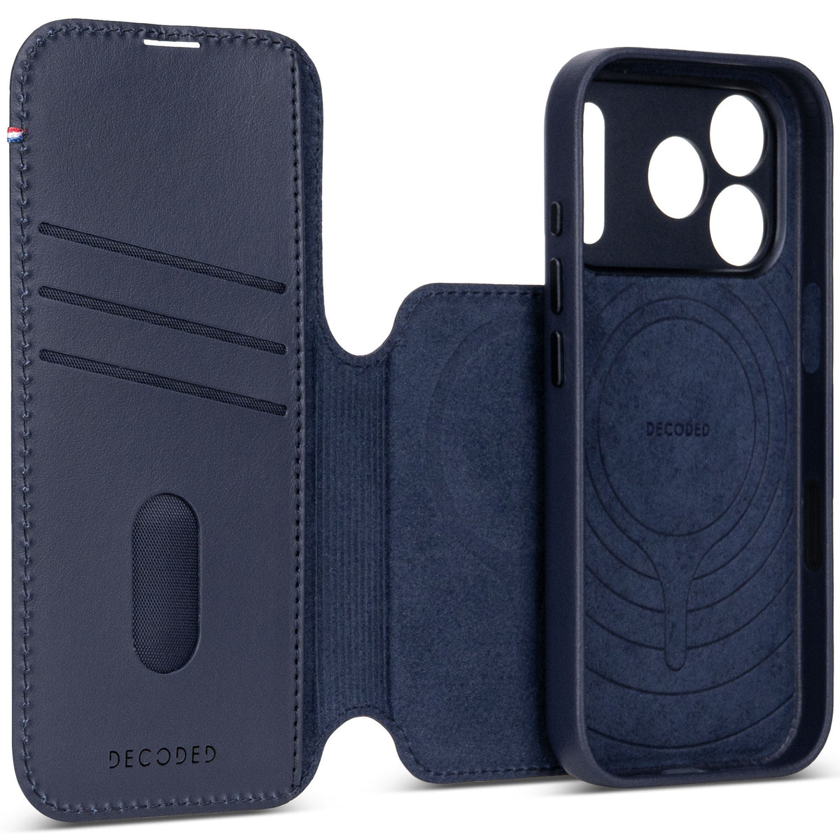 Leather Detachable Wallet Case | Midnight Blue | iPhone 18 Pro Max | D27IPO18PMDW5MT