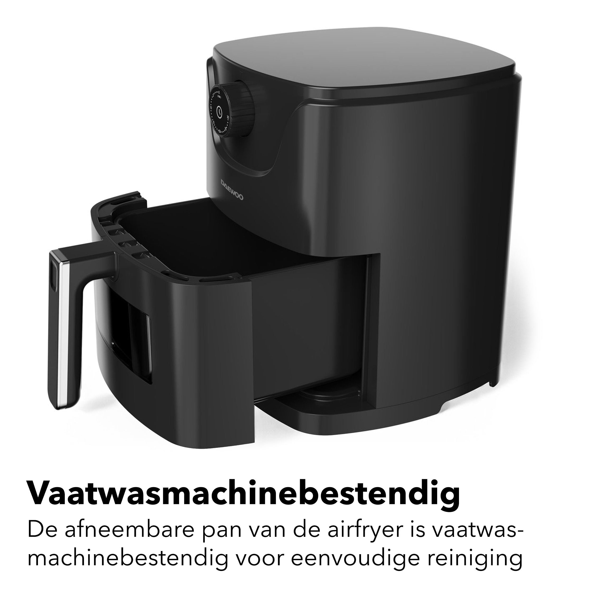 Daewoo Airfryer met Venster - DHFRYER2