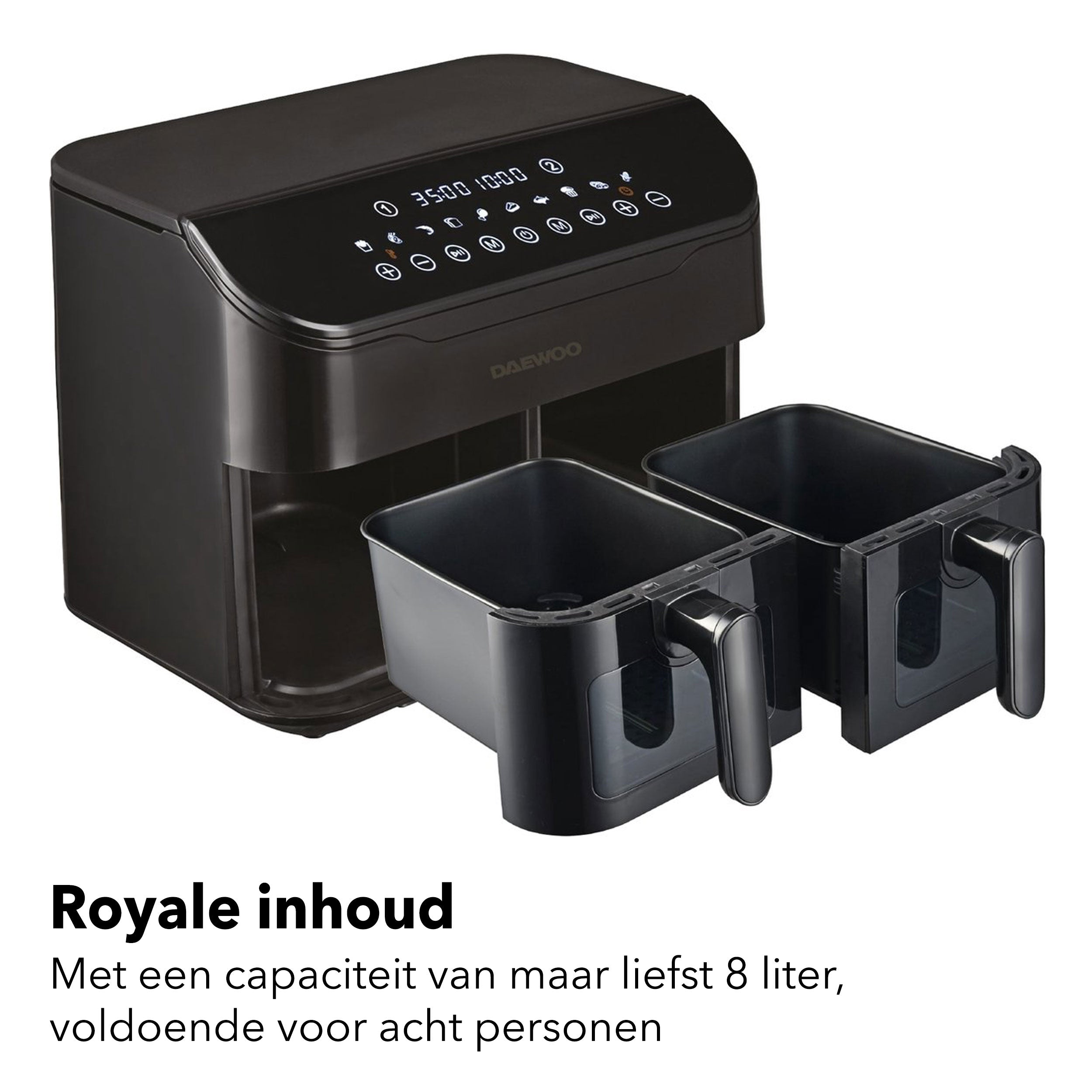 Daewoo Dubbele Airfryer XXL - DK3FRYER