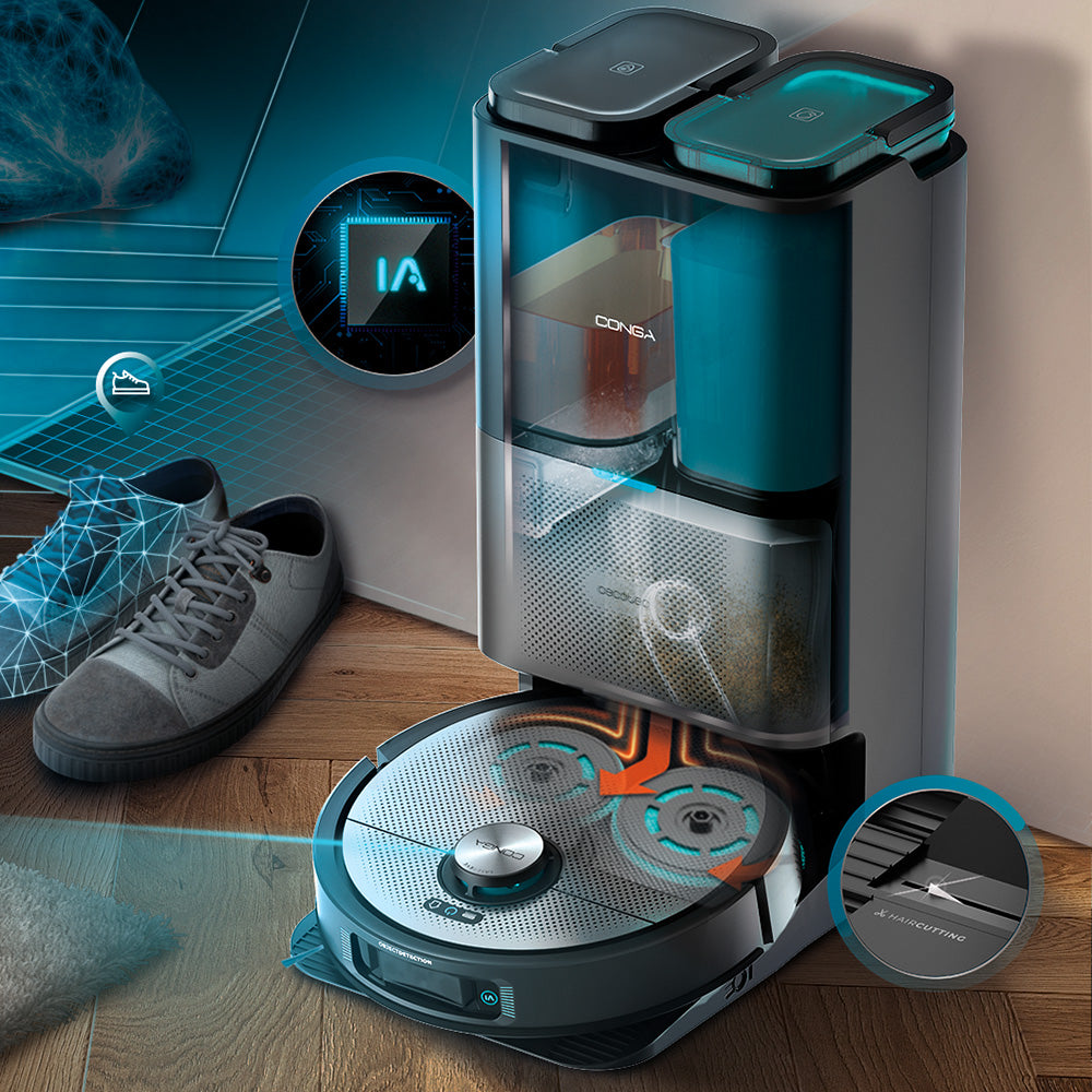 Cecotec Conga ProAI Infinity Robotstofzuiger