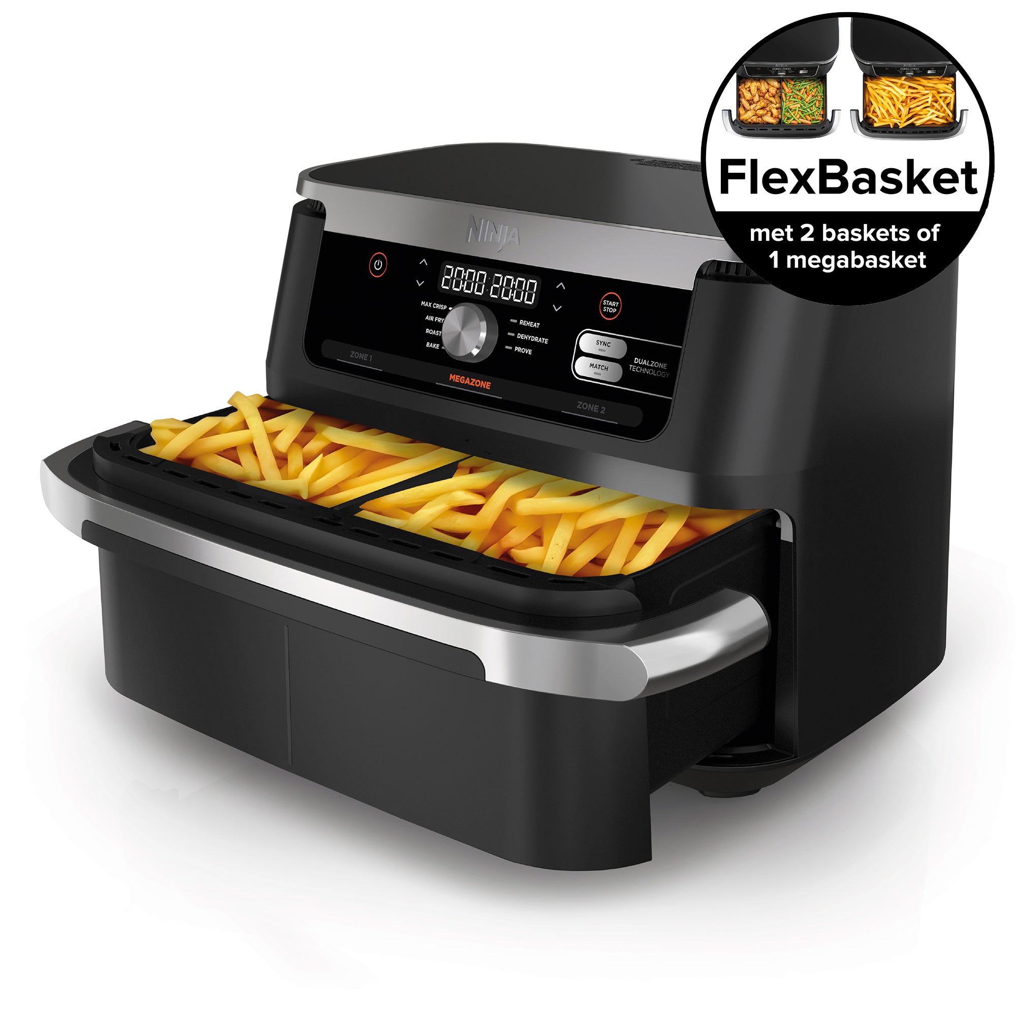 Ninja Mega Dubbele Airfryer XXL - AF500EU