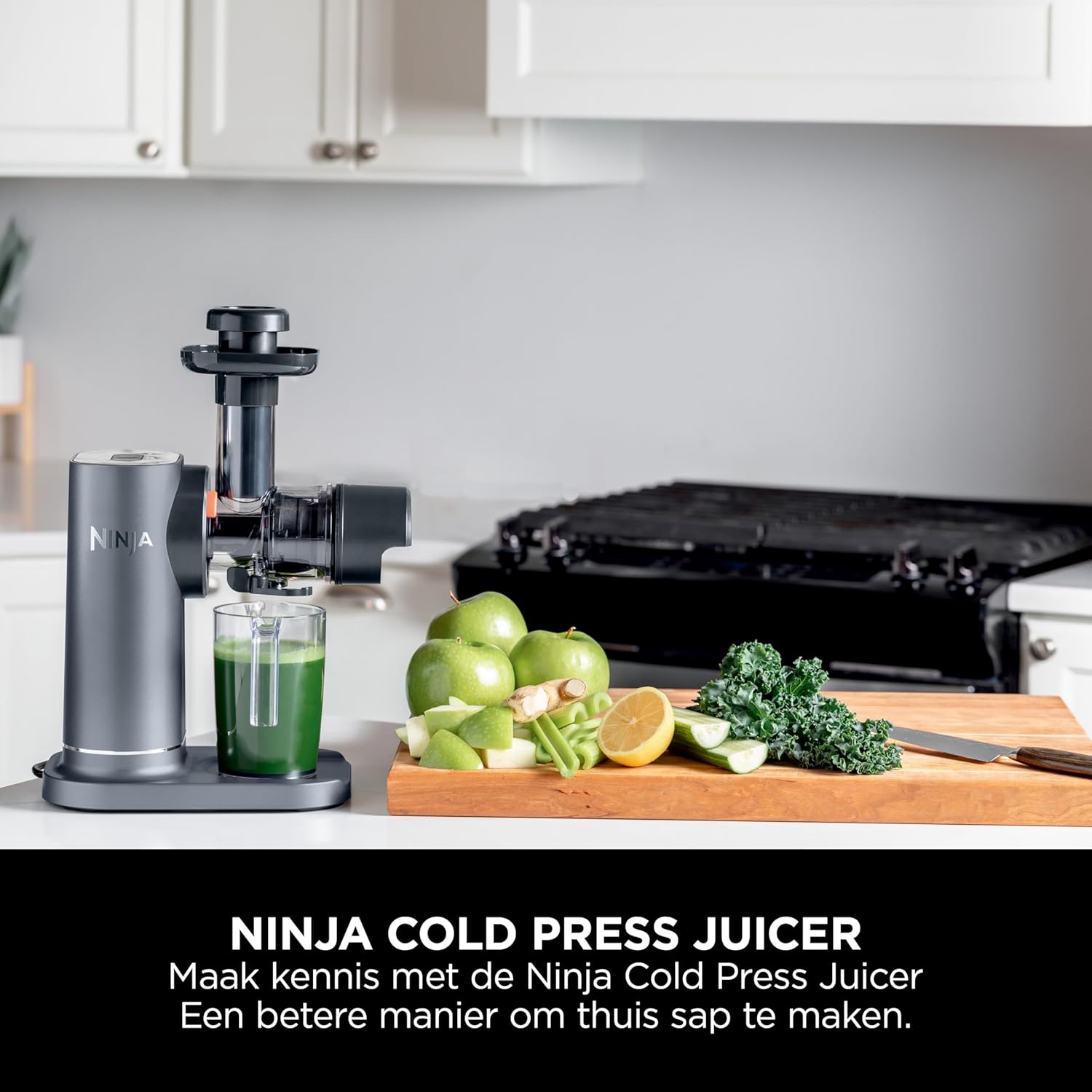 Ninja Sapcentrifuge - Cold Press Juicer met anti-verstoppingsfilter - JC151EU