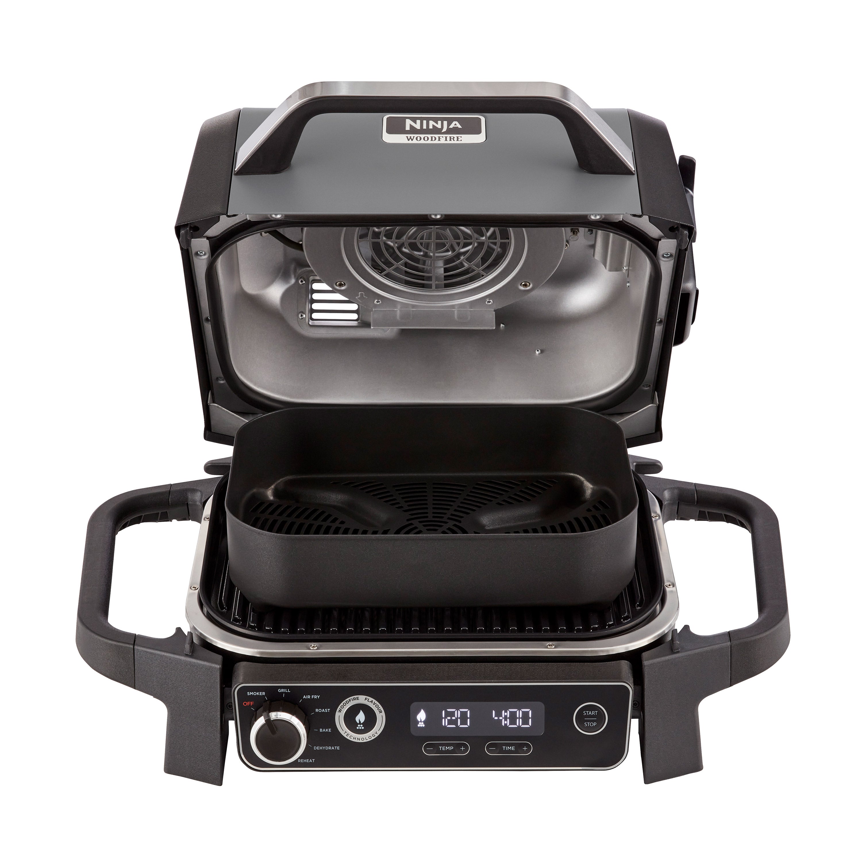 Ninja Woodfire Elektrische Barbecue & Airfryer - OG701EU