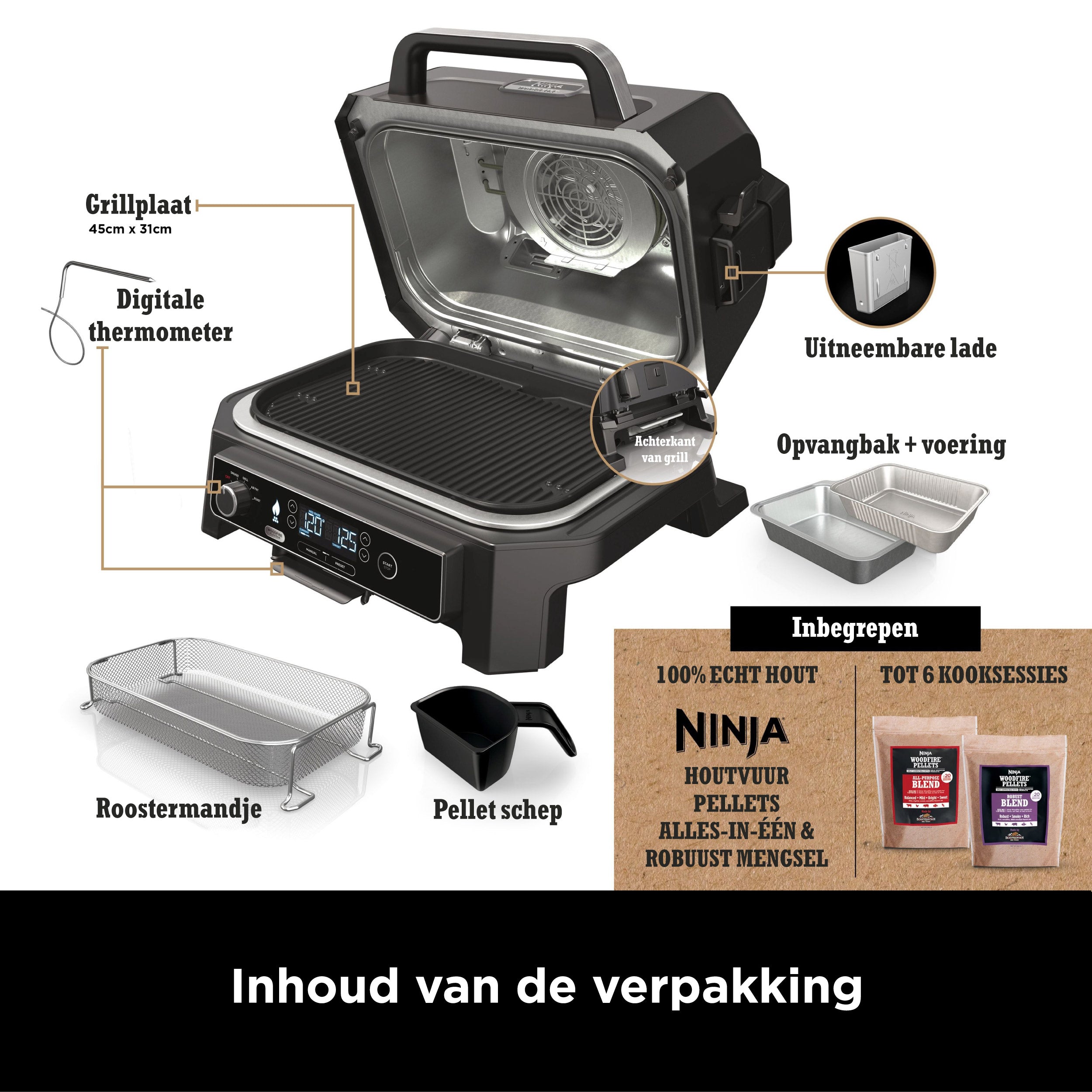 Ninja Woodfire Pro XL - OG850EU