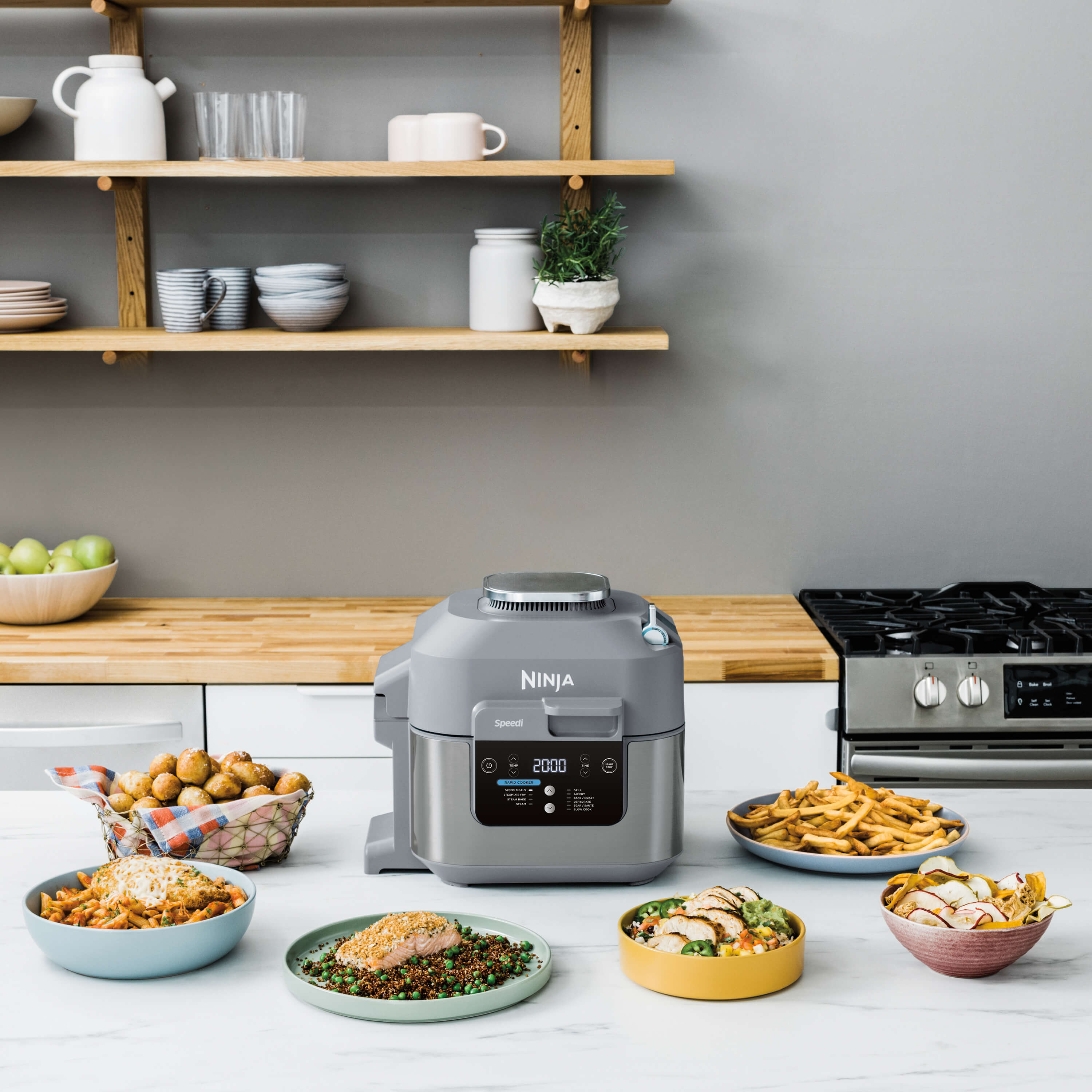 Ninja Speedi Schnellkocher und Airfryer – ON400EU