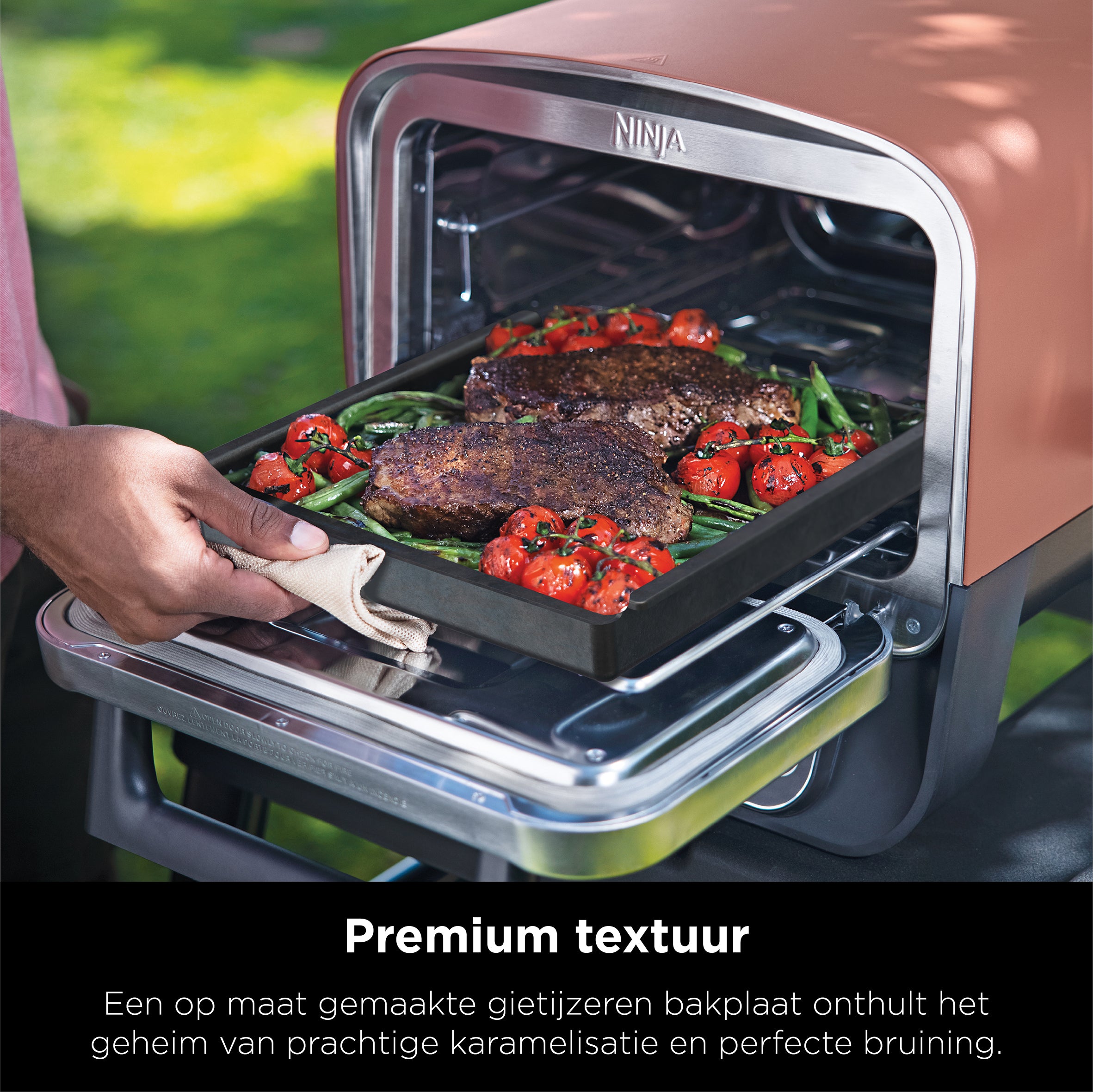 Ninja Woodfire Pizzaofen und Smoker – OO101EU