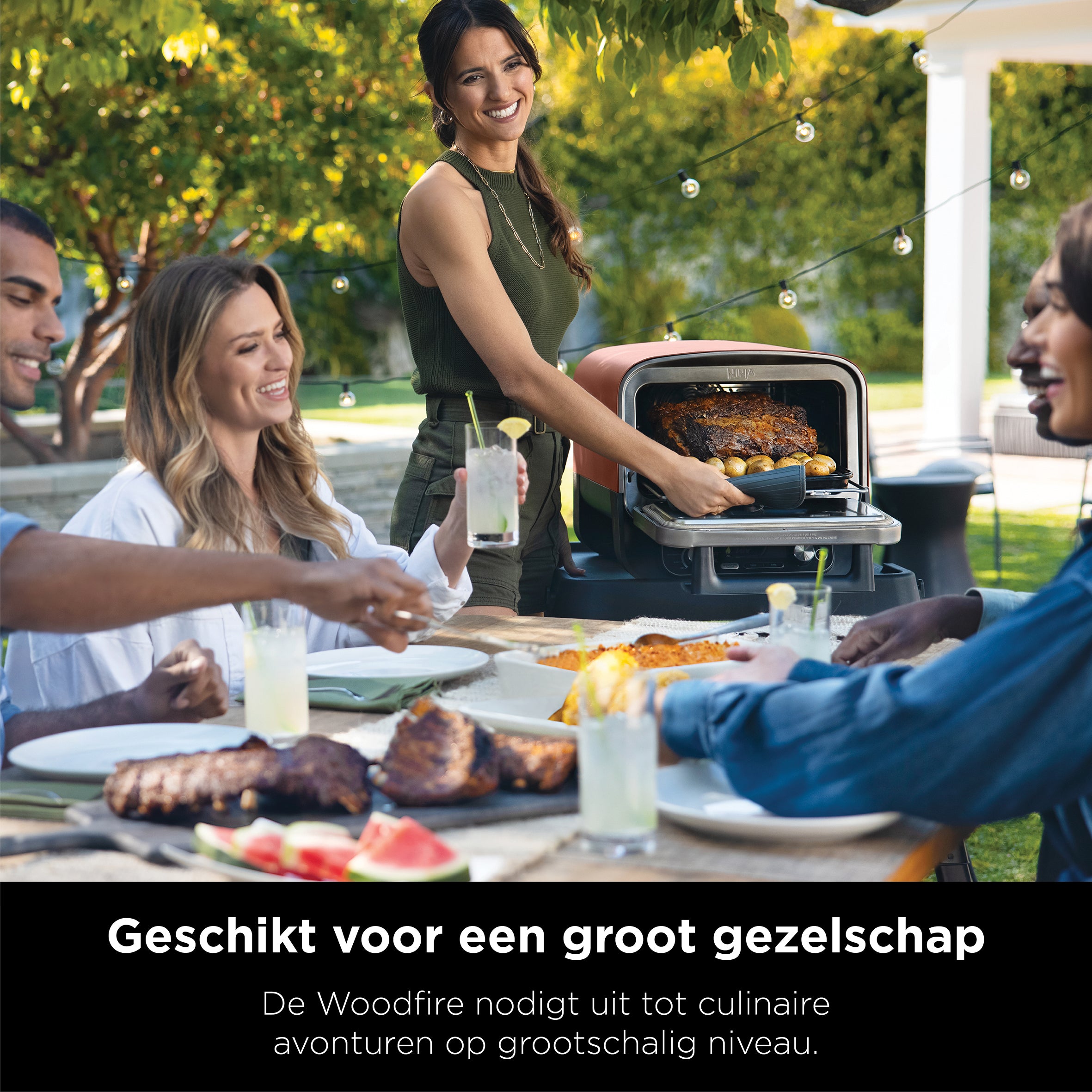 Ninja Woodfire Pizzaofen und Smoker – OO101EU
