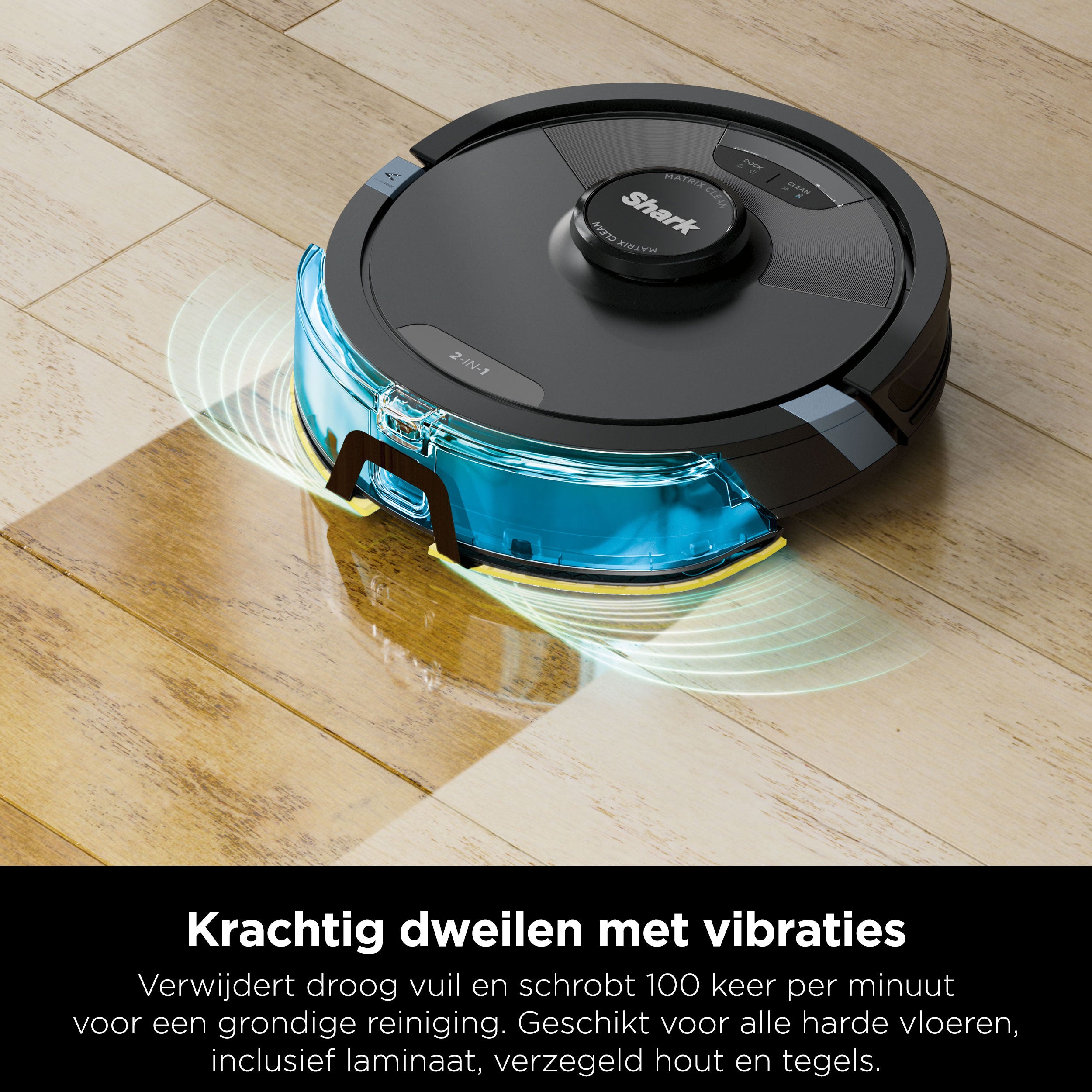 Shark 2-in-1 Roboterstaubsauger mit Wischfunktion – RV2620WDEU